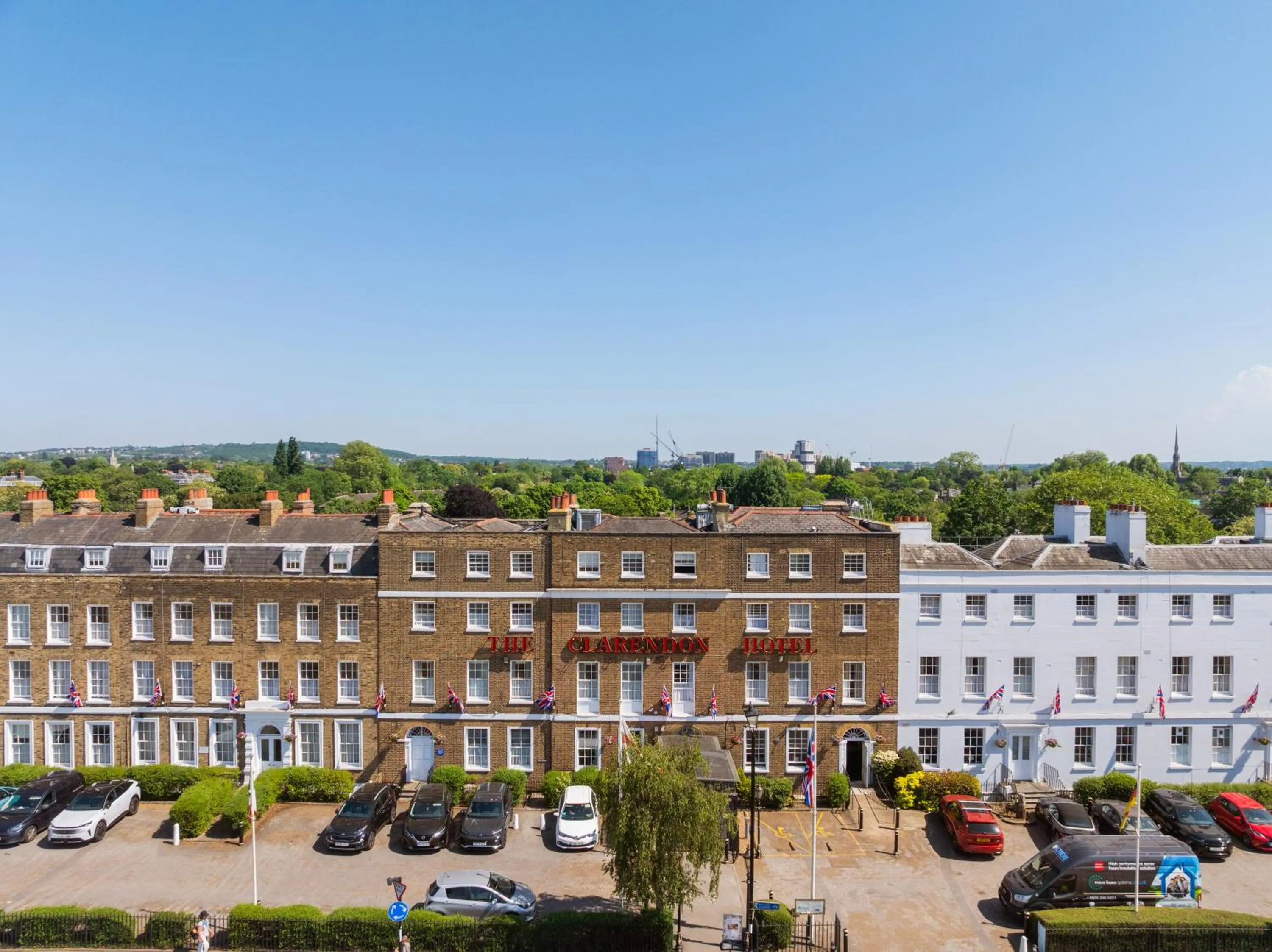 Property building in The Clarendon Hotel