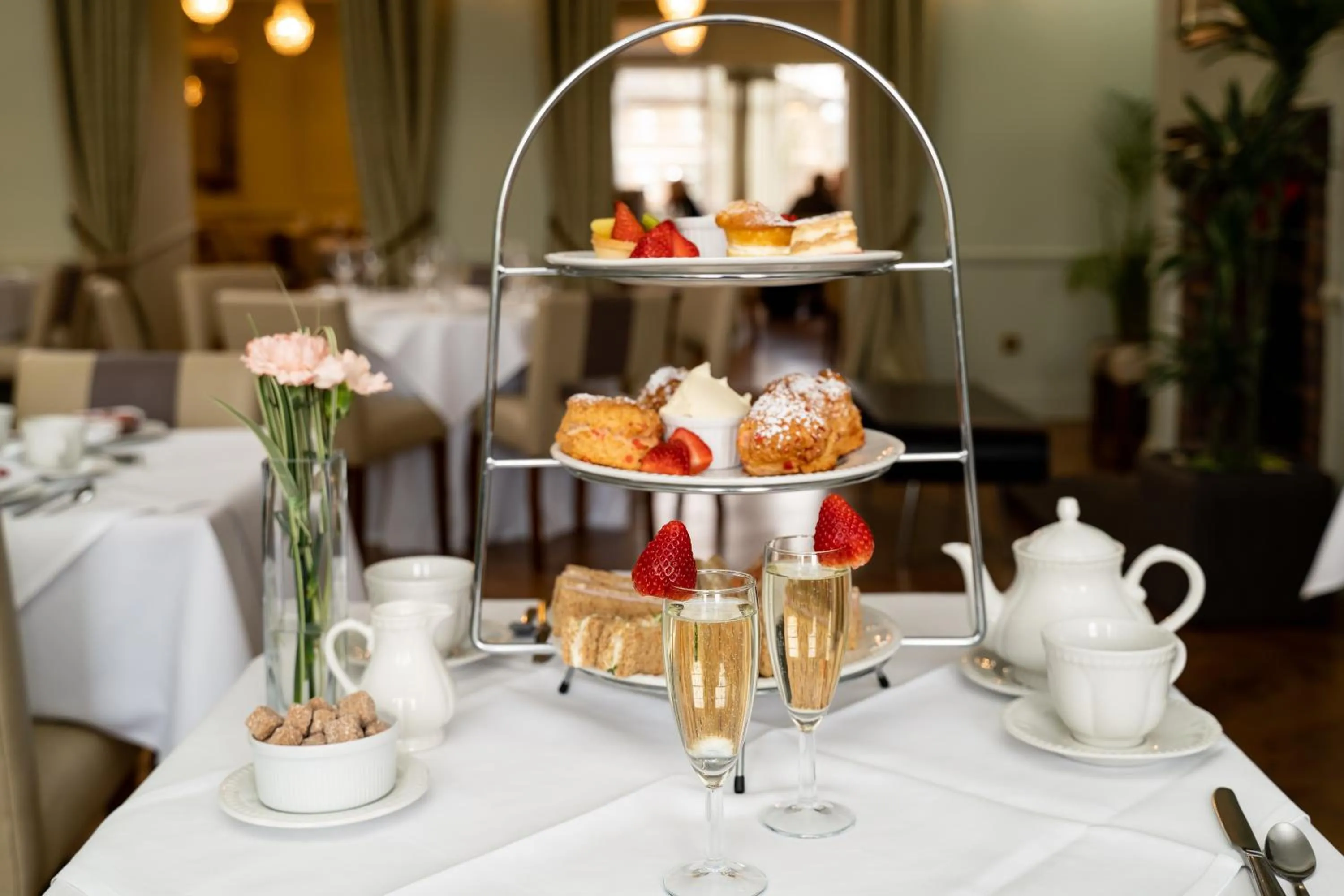 Food close-up in The Clarendon Hotel