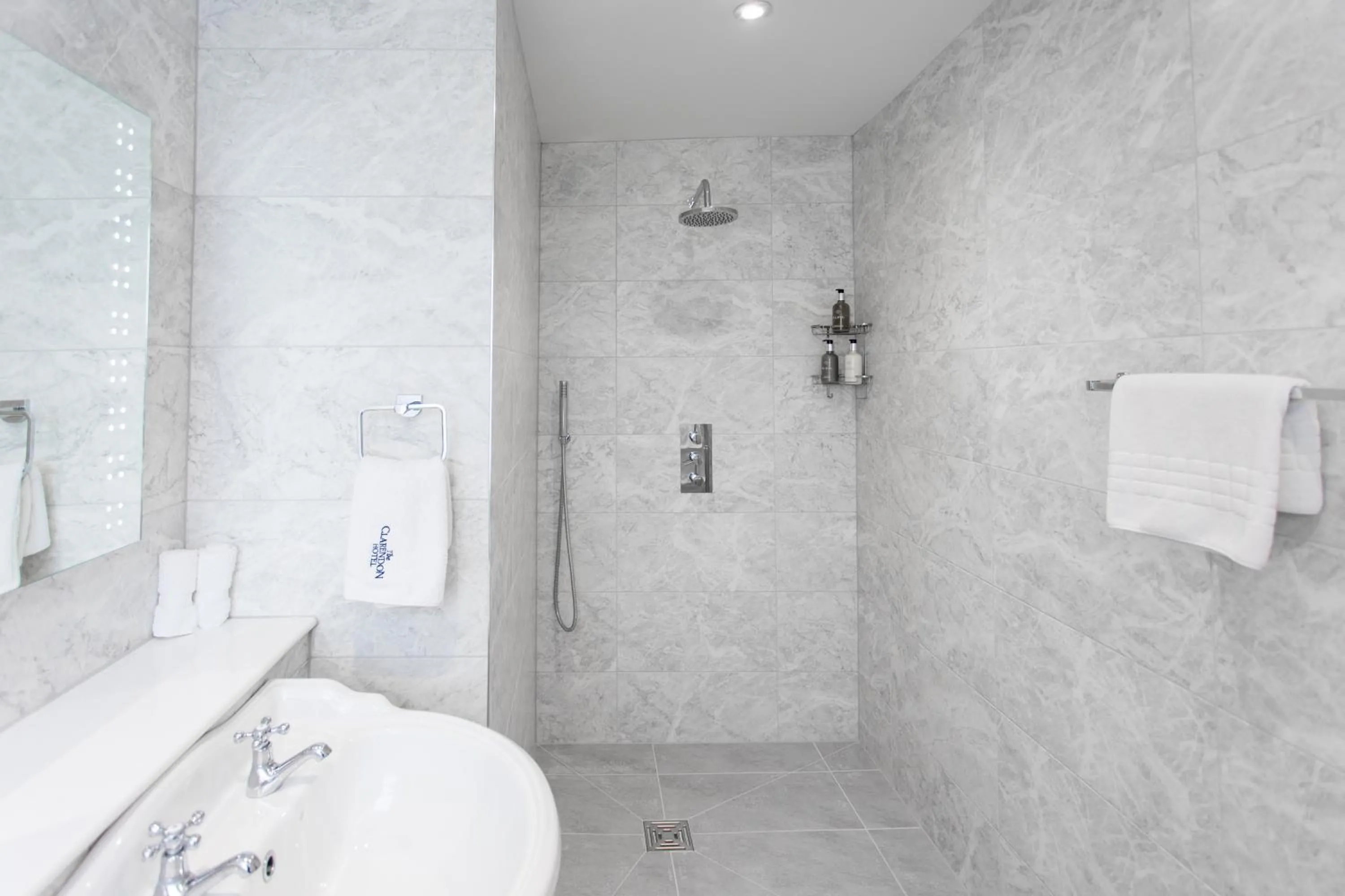 Bathroom in The Clarendon Hotel