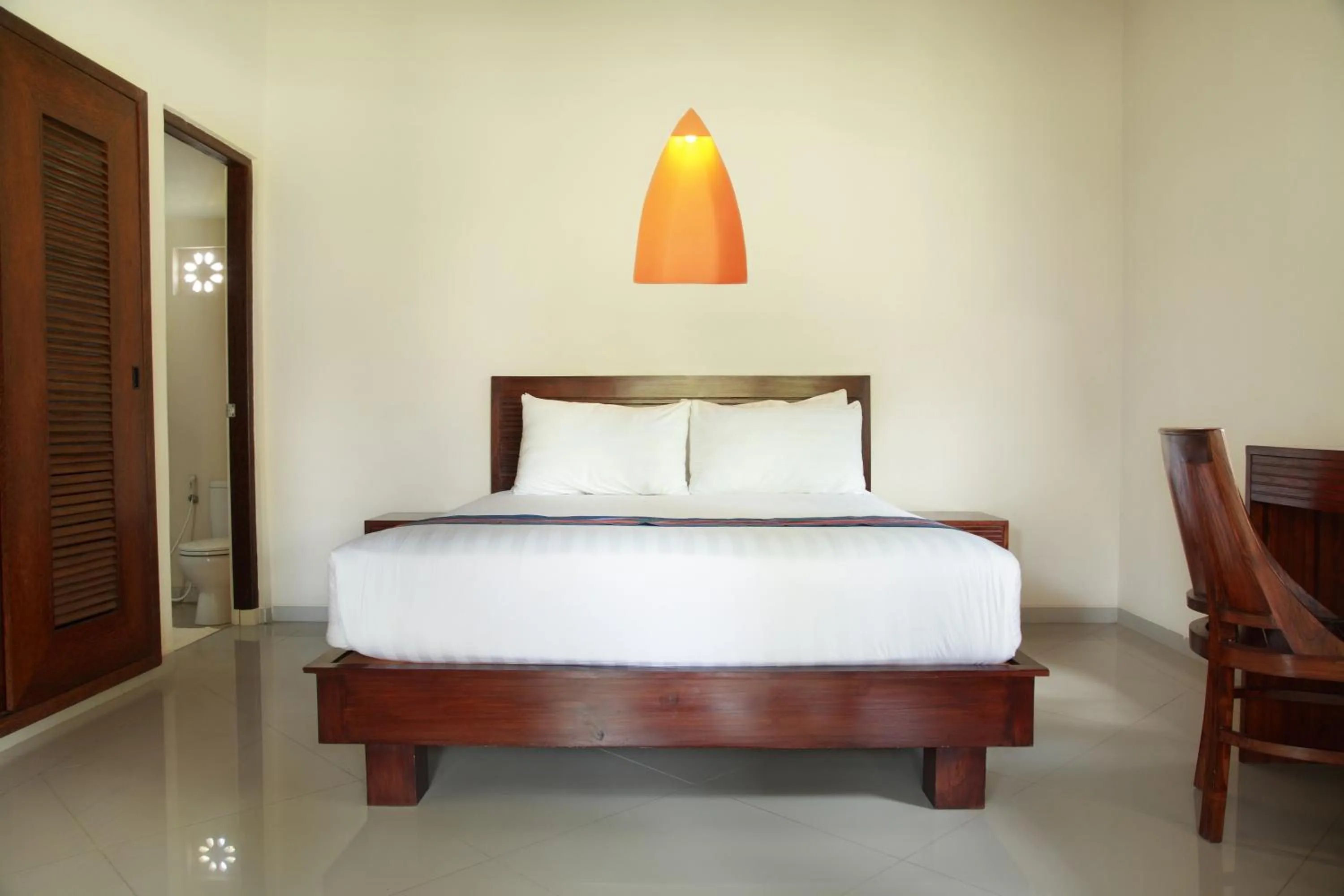 Photo of the whole room, Bed in Puri Rinjani Bungalows & Hostel