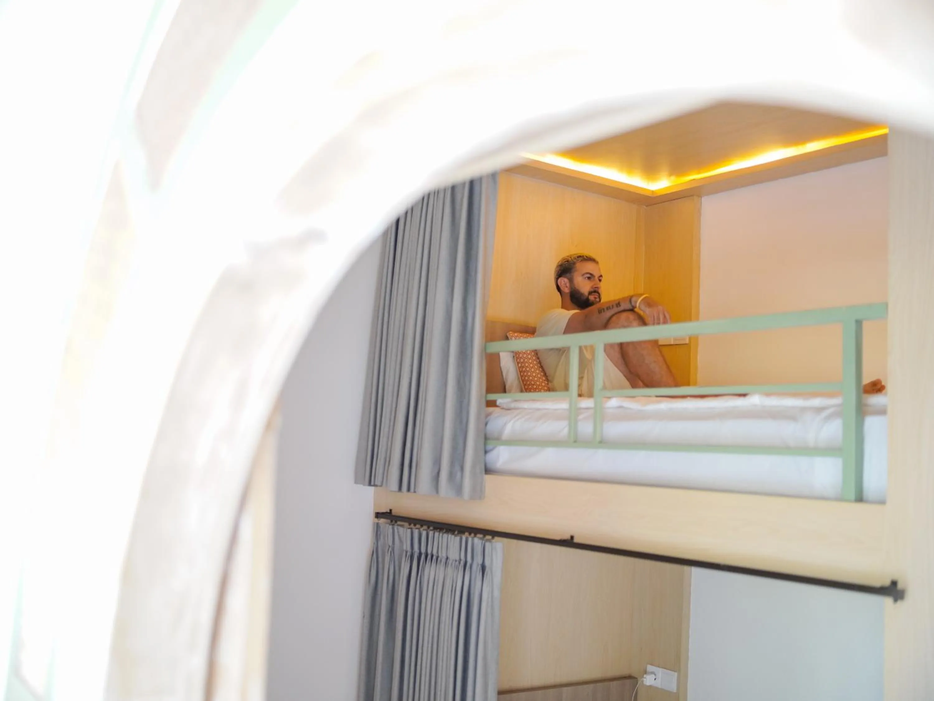 Bed in Puri Rinjani Bungalows & Hostel