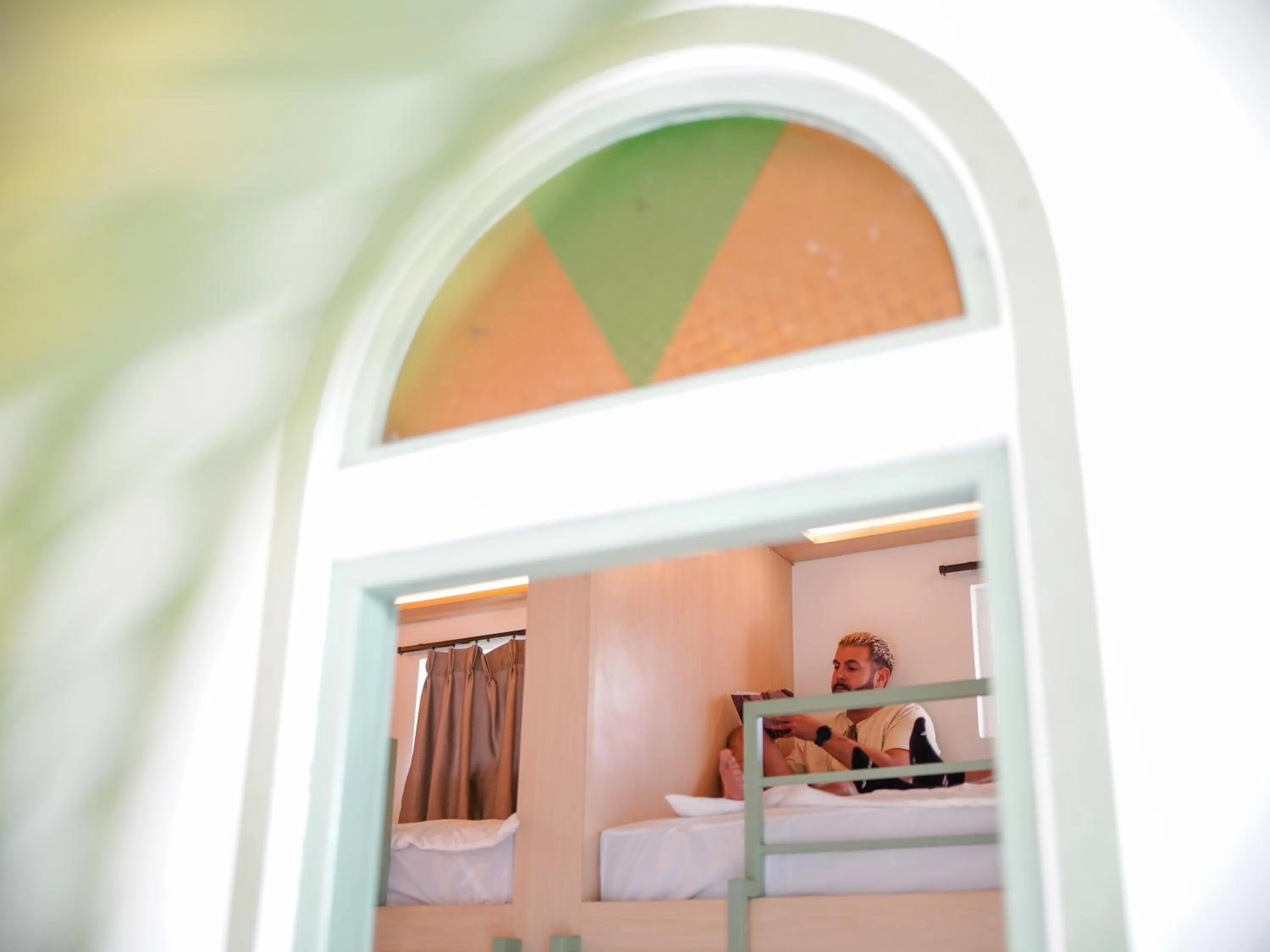 Bed in Puri Rinjani Bungalows & Hostel