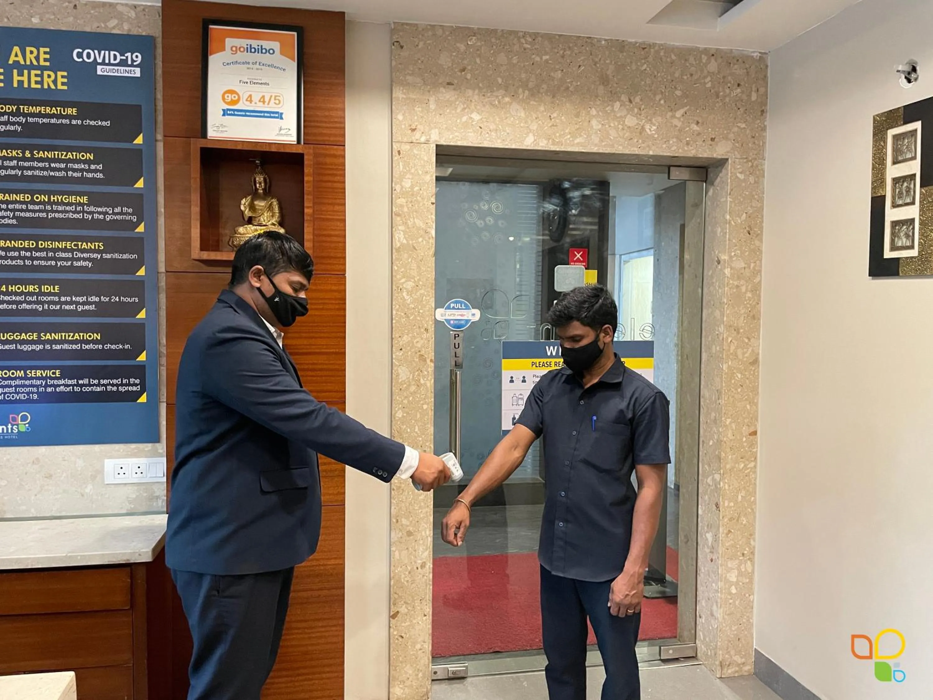 Staff in Five Elements