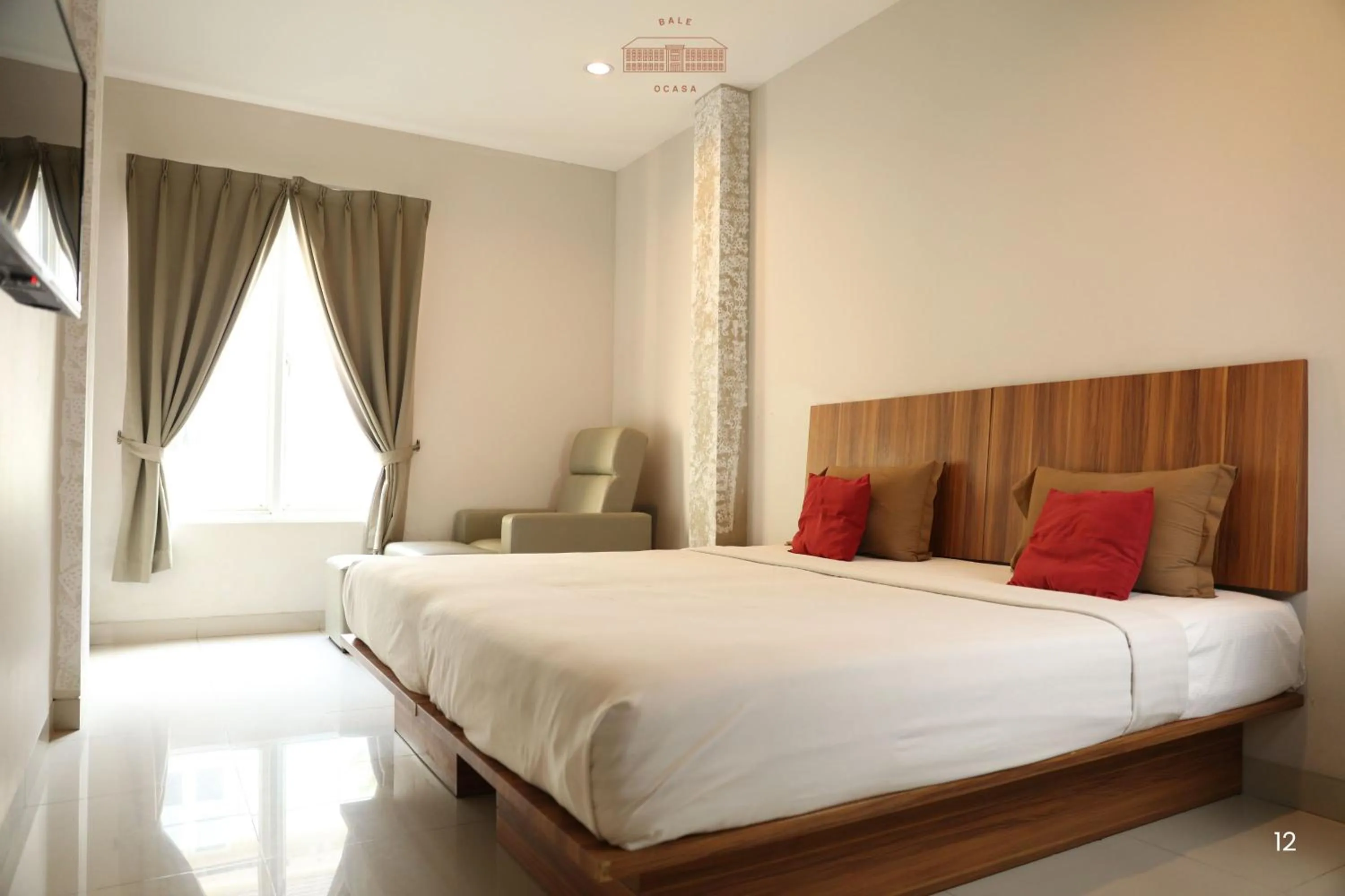 Bedroom, Bed in Bale Ocasa by Behomy