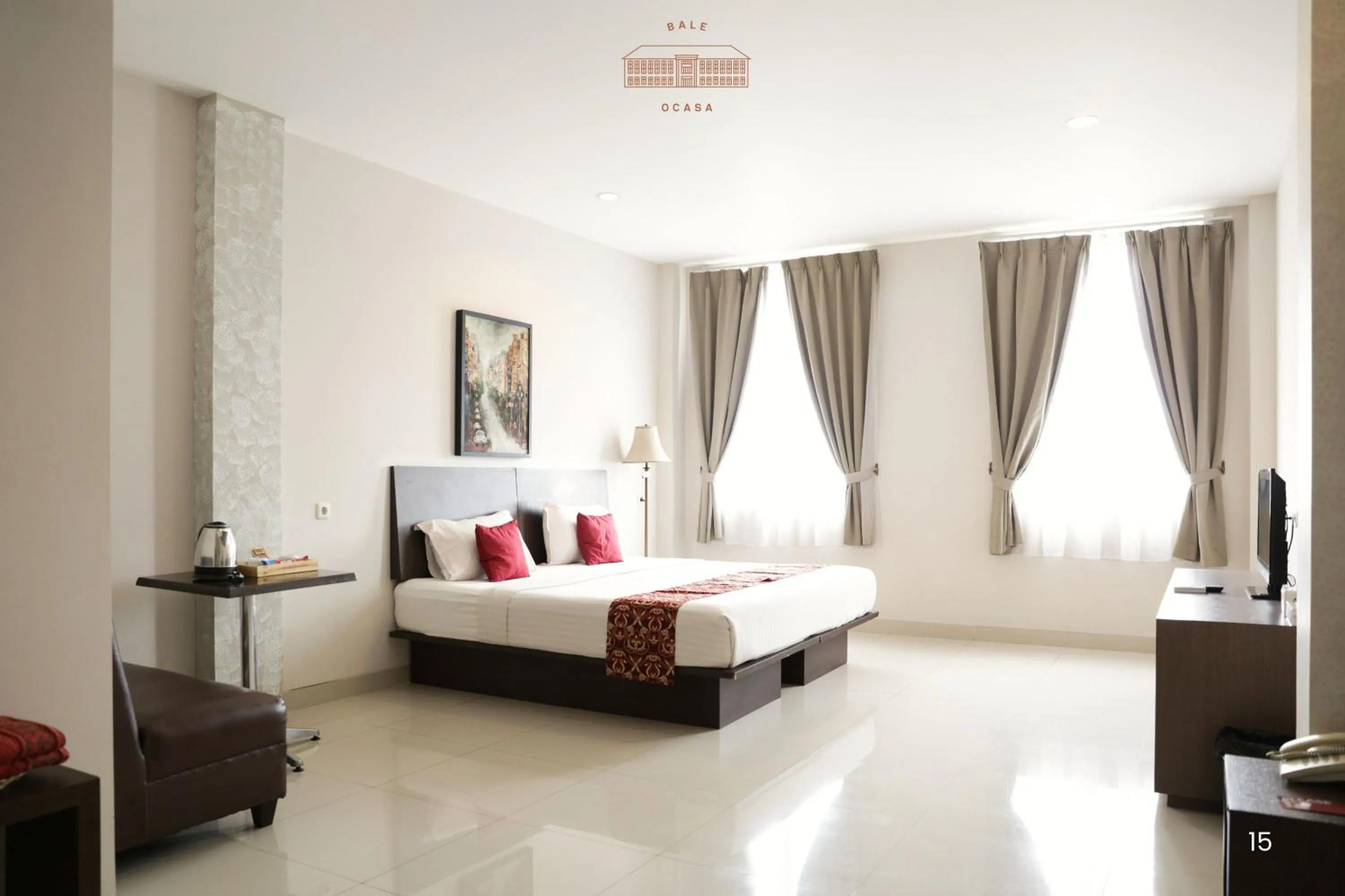 Bedroom, Bed in Bale Ocasa by Behomy