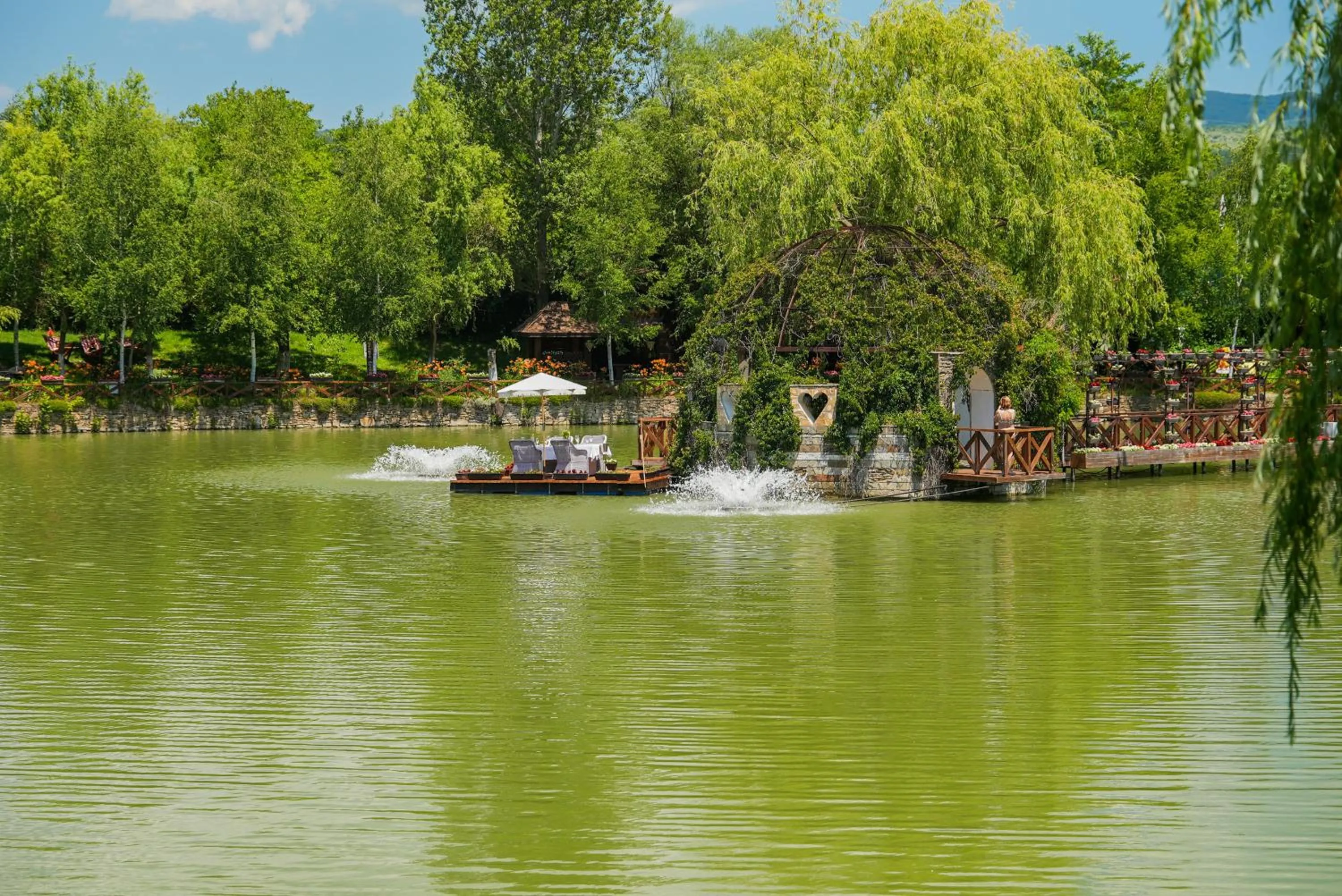 Natural landscape in The Wind Mills Hydropark