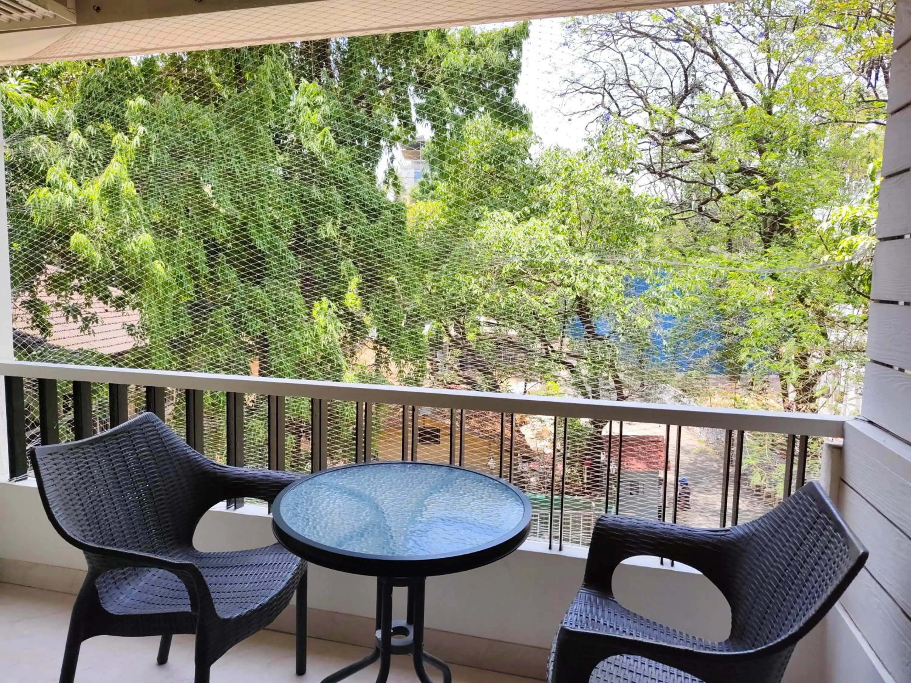 Balcony/Terrace in Hotel Shreyas