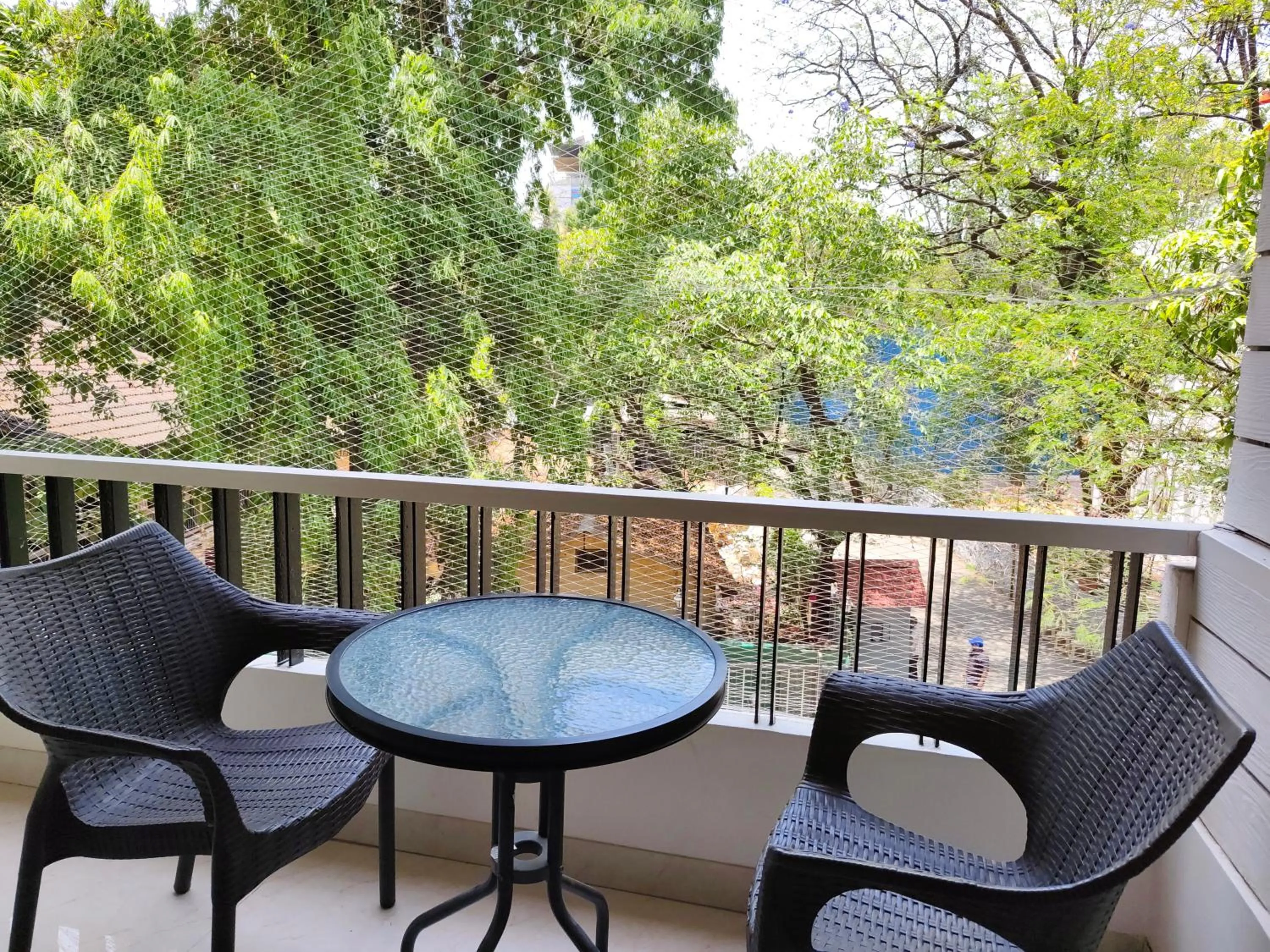Balcony/Terrace in Hotel Shreyas