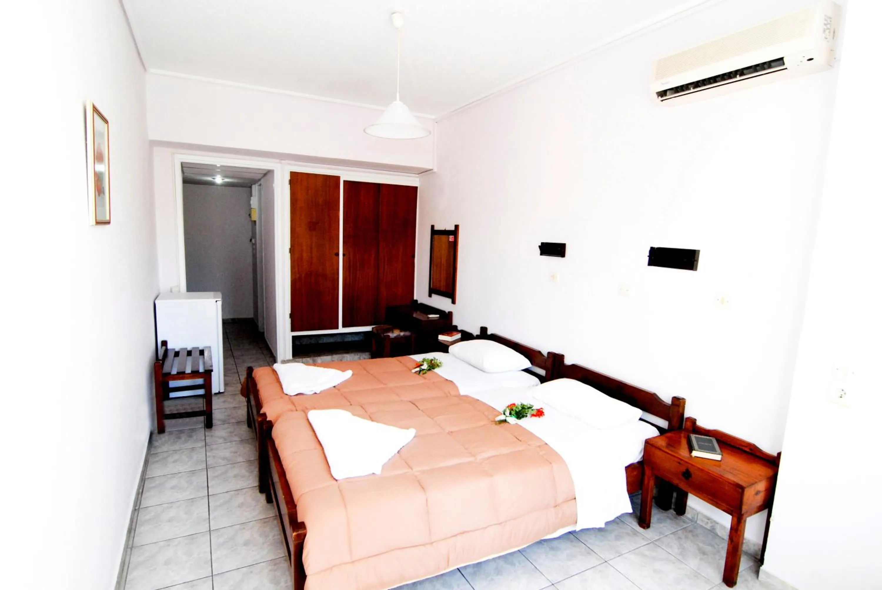 Photo of the whole room, Bed in Aegeon Hotel - Adults Only