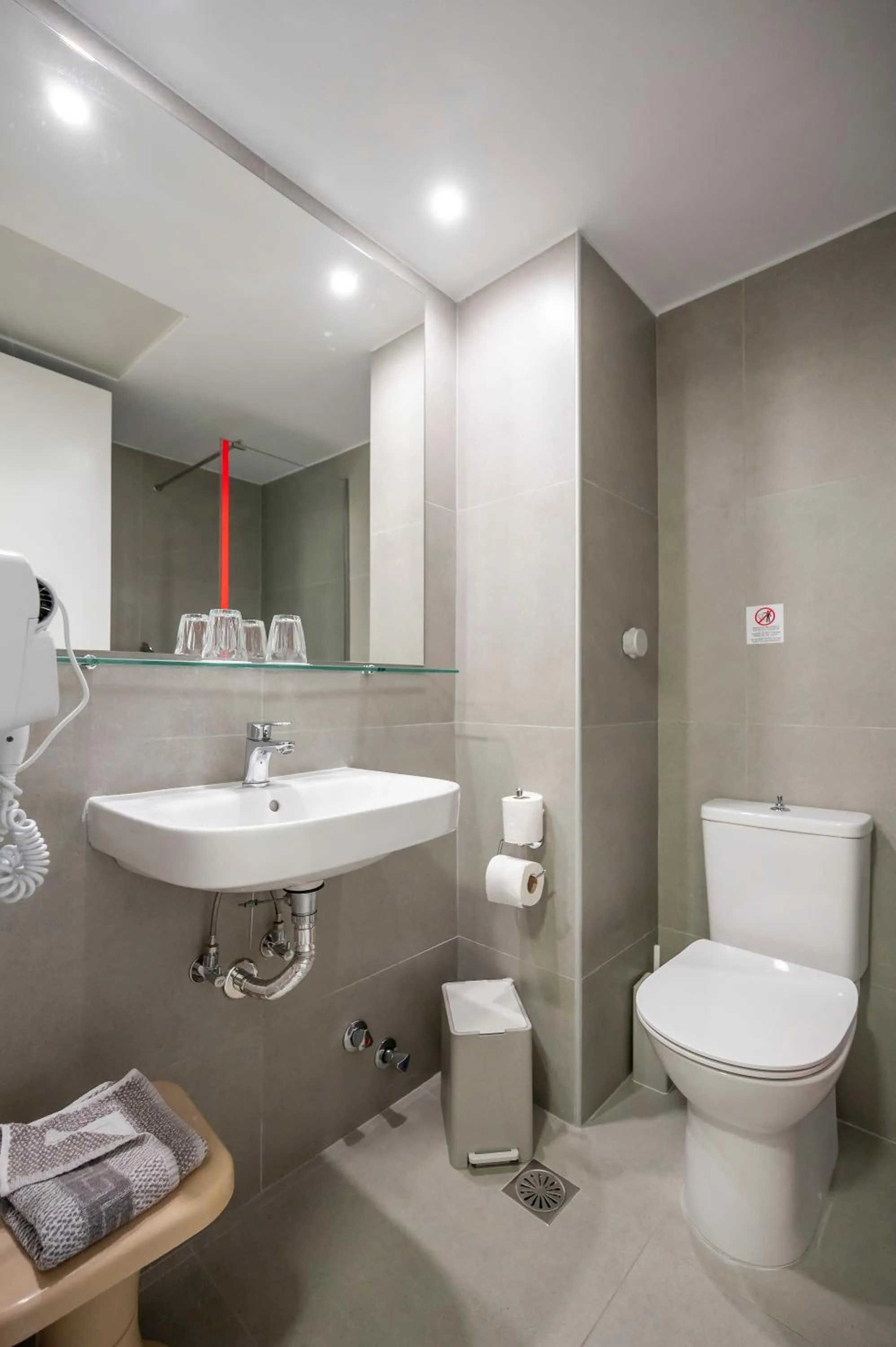 Bathroom in Aegeon Hotel - Adults Only