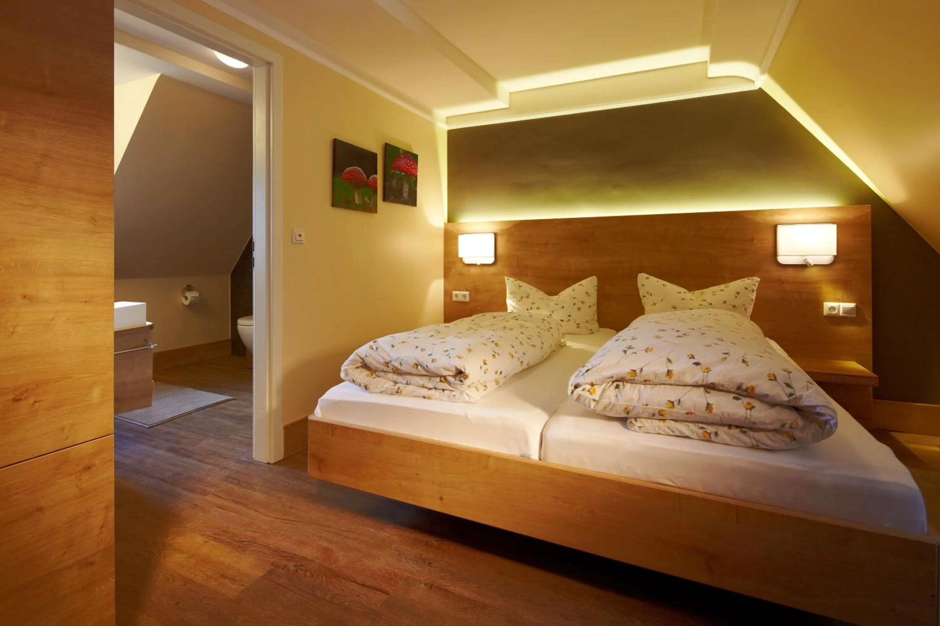 Bedroom, Bed in Sankt Annagut