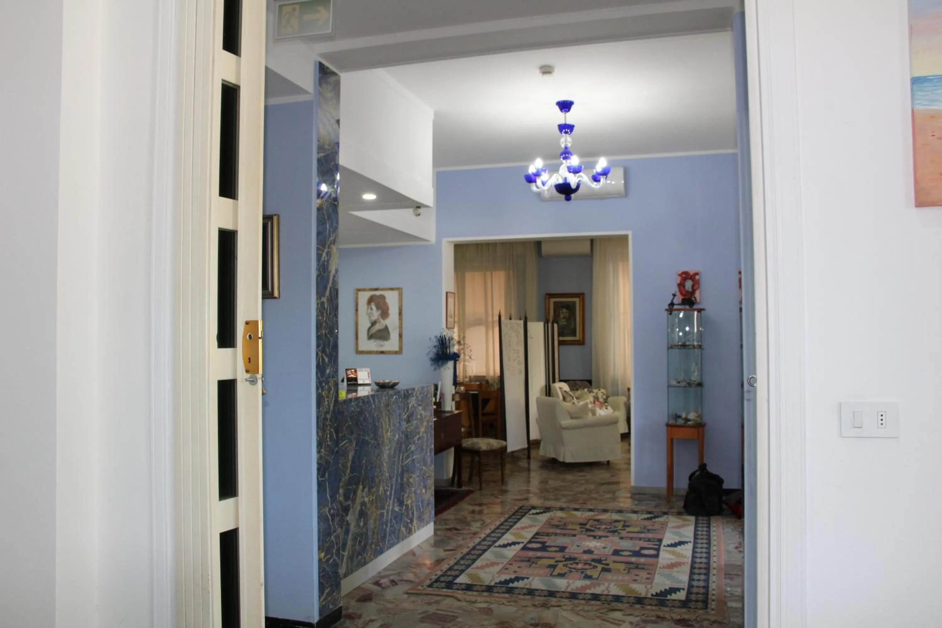 Lobby or reception in Martina's Hotel