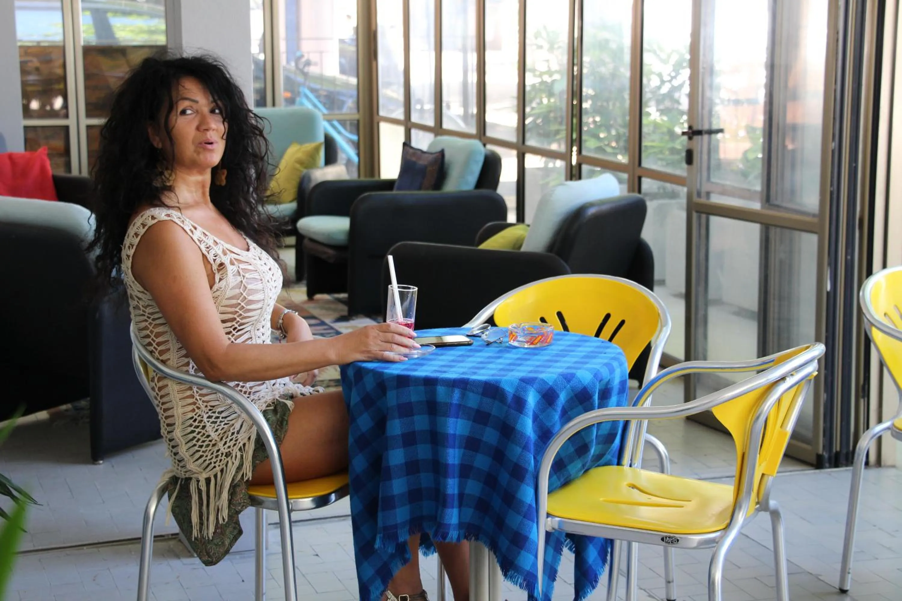 group of guests in Martina's Hotel