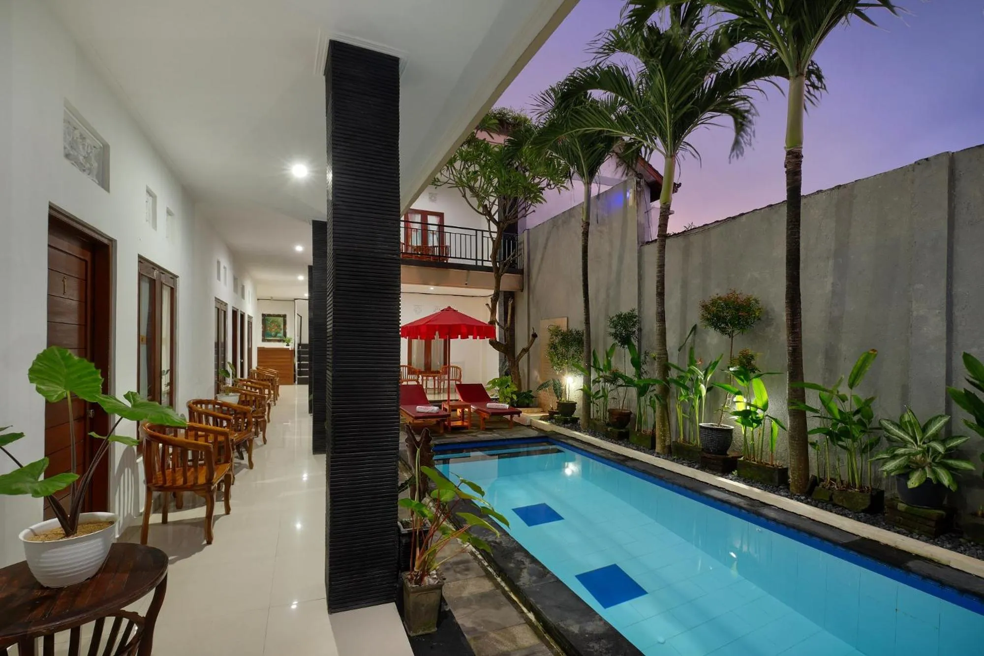 Swimming pool in Graha Wedha Suite Kuta by kamara
