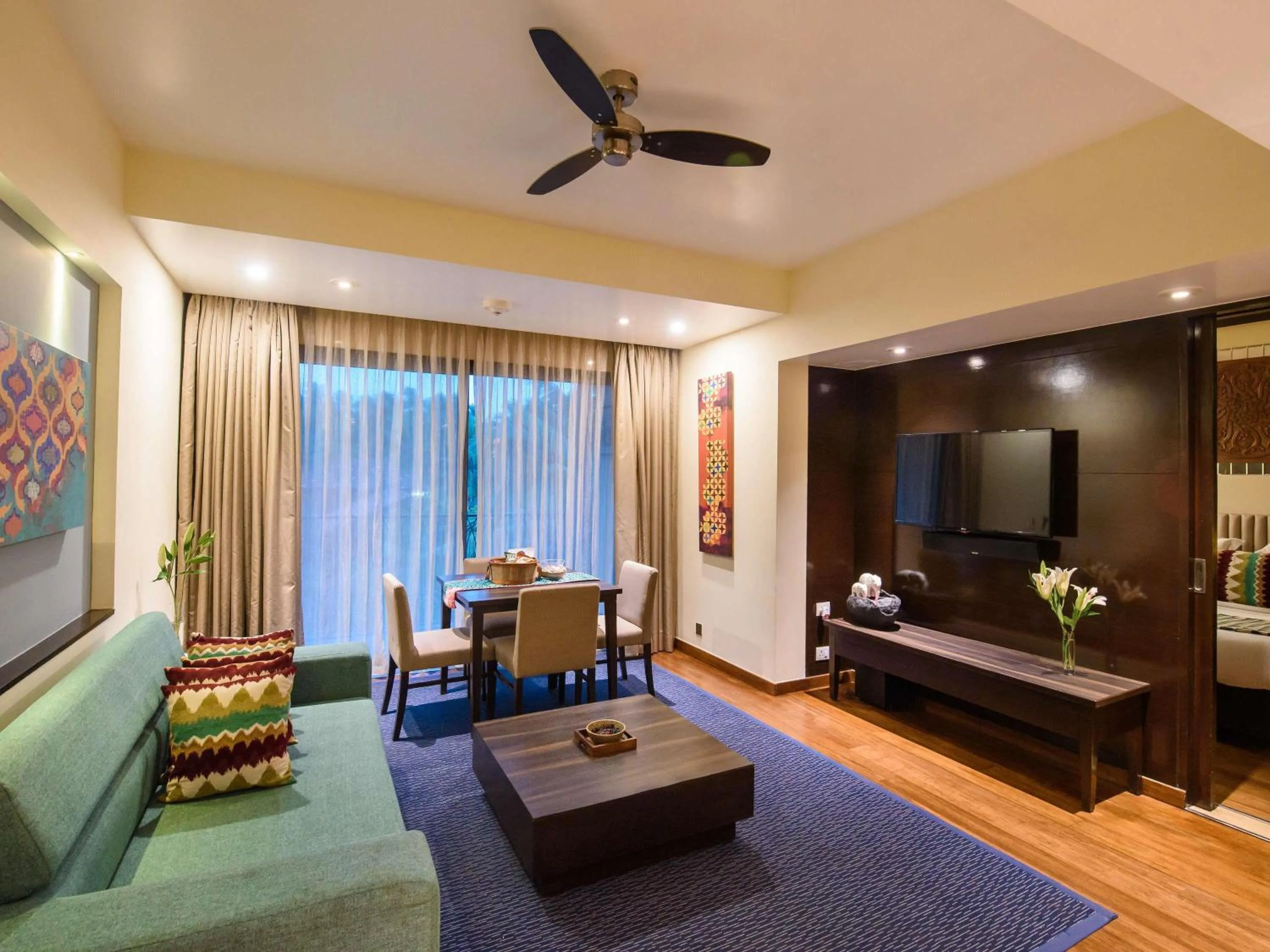 Bedroom in Novotel Goa Resort & Spa Candolim