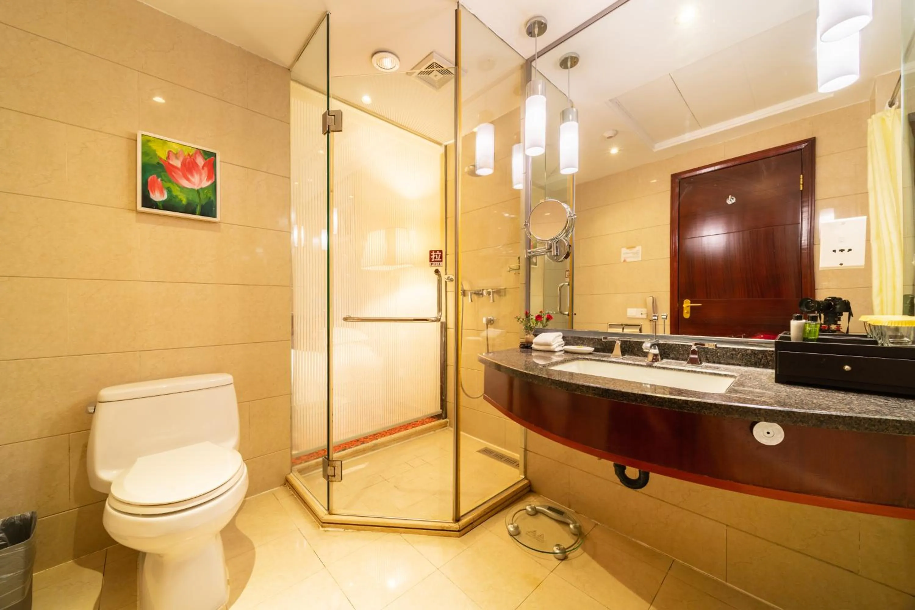 Toilet in E-mei Mountain Hotel