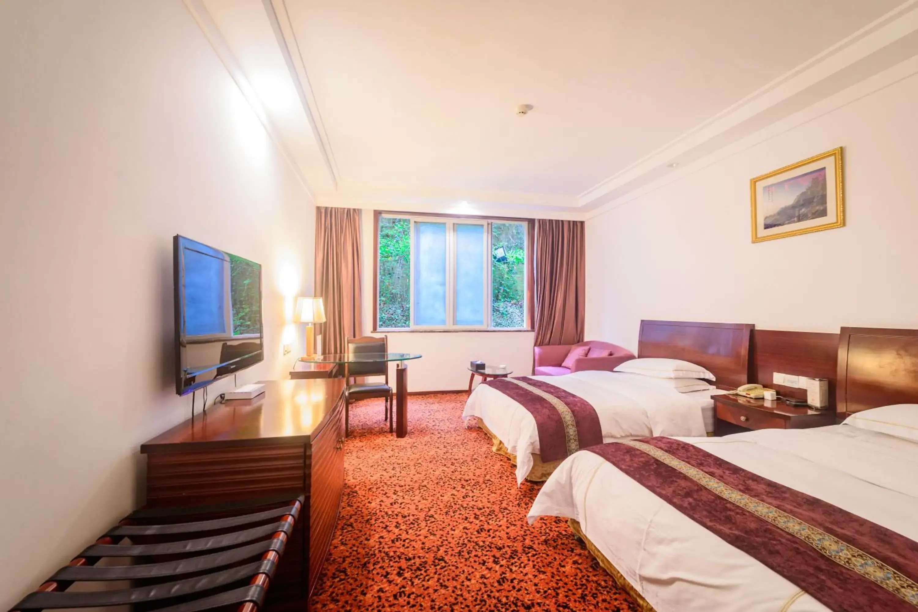 Executive Twin Room A - Building 5(included 2 Hot Spring ticket) in E-mei Mountain Hotel Executive Twin Room A - Building 5(included 2 Hot Spring ticket) in E-mei Mountain Hotel