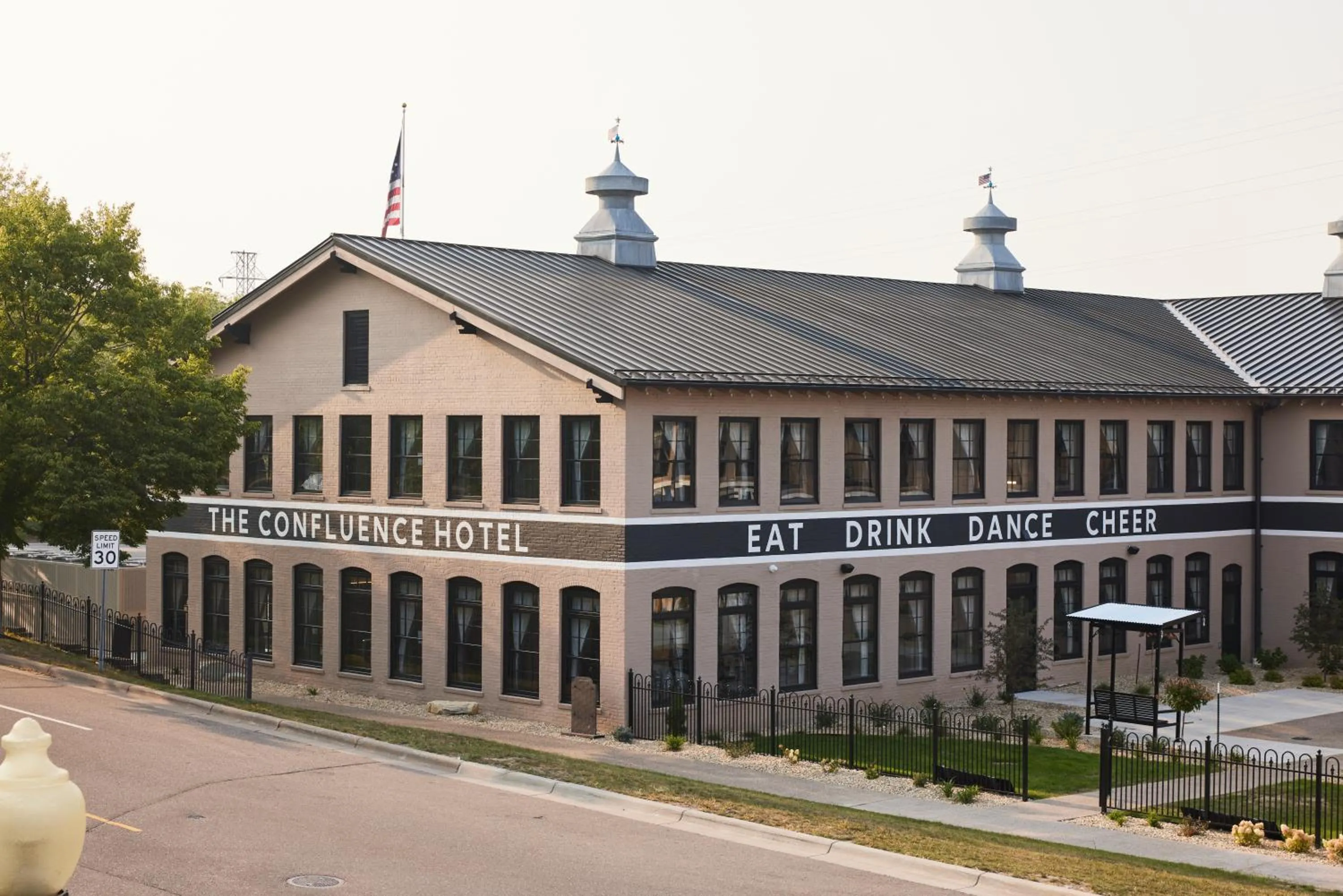 Property building in The Confluence Hotel