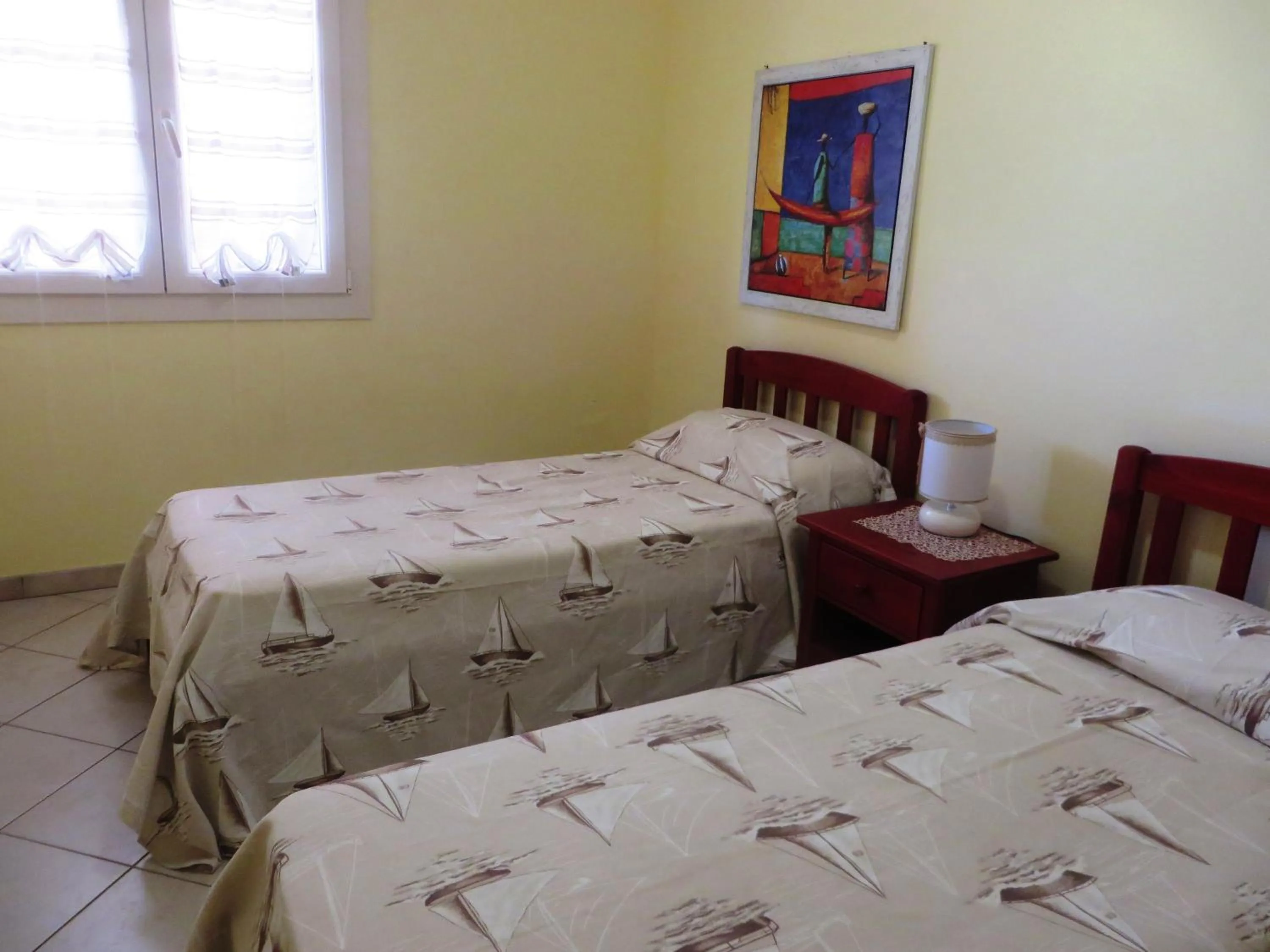 Bedroom, Bed in Residence Giglio