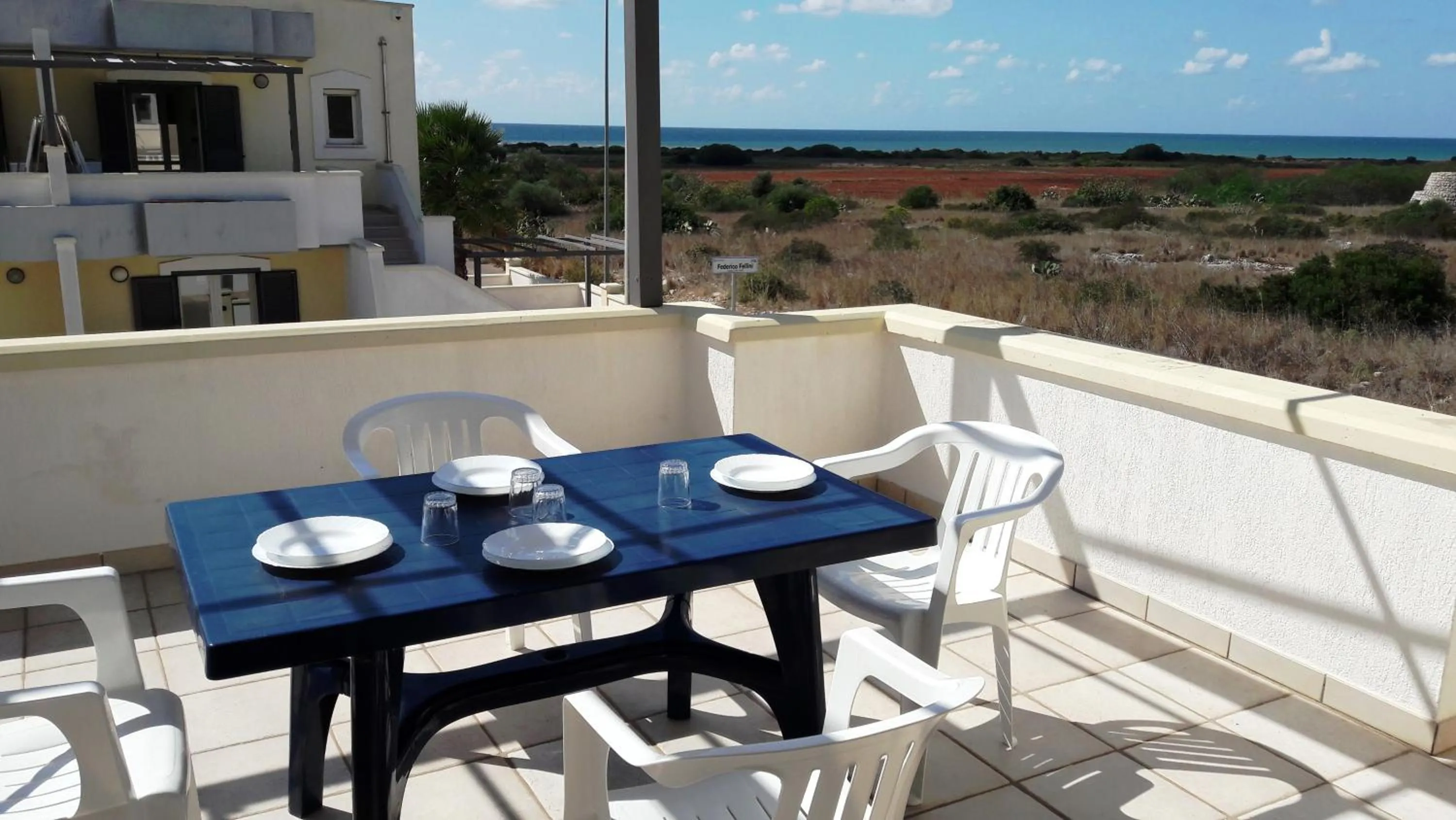 Balcony/Terrace in Residence Giglio