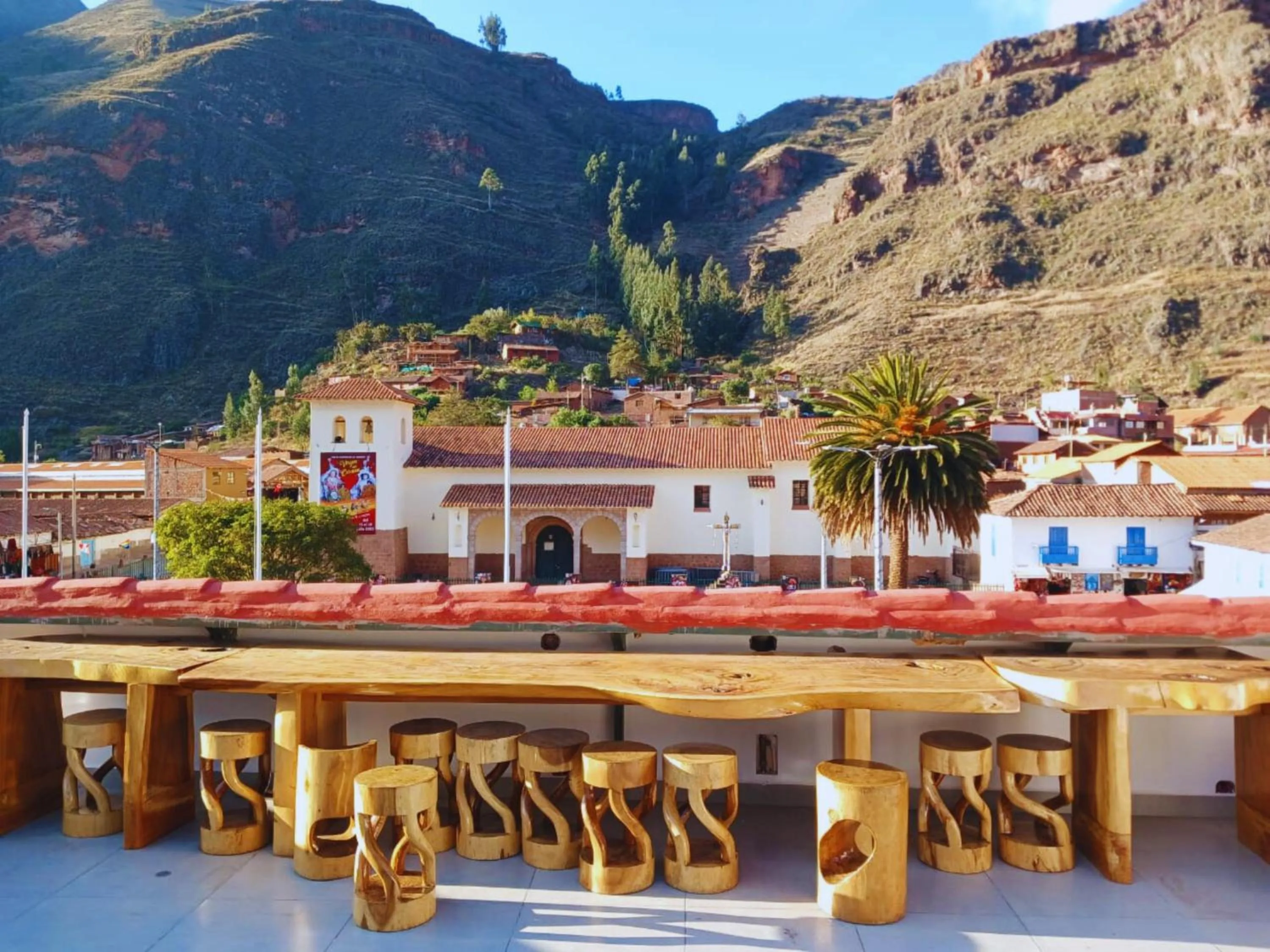 Balcony/Terrace in Hotel Inka Pisac