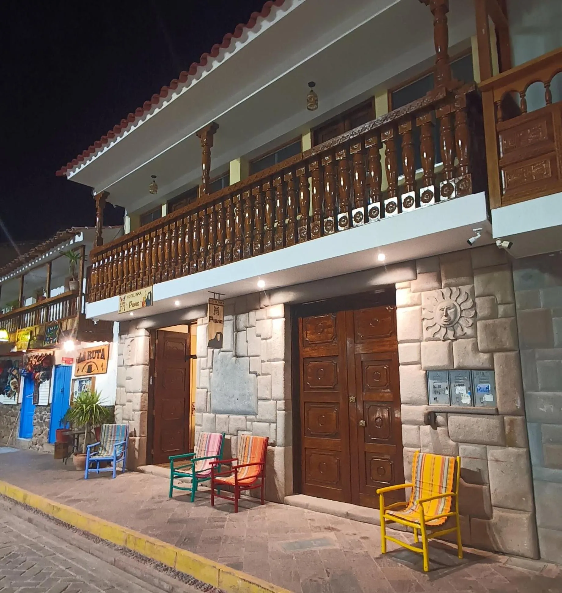 Property building in Hotel Inka Pisac
