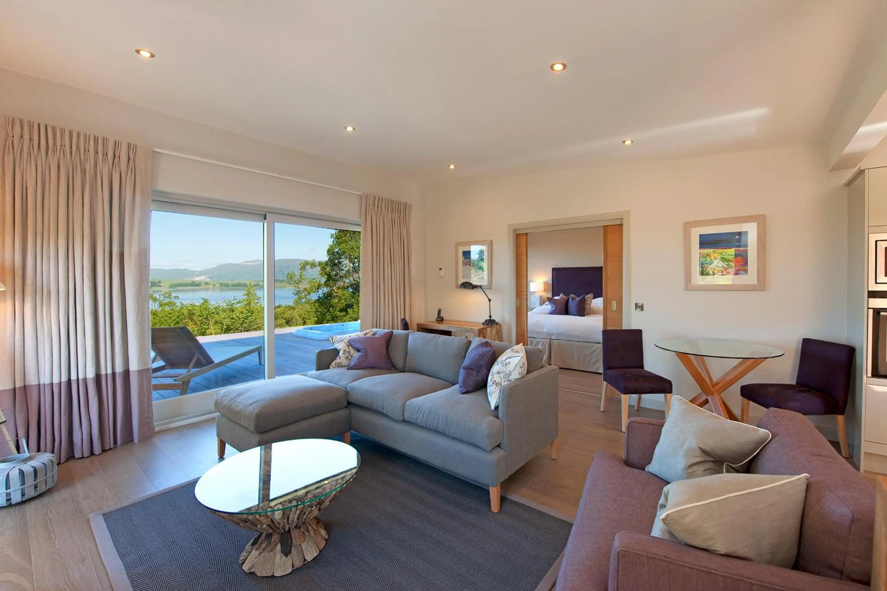 Living room in Isle of Eriska Hotel Spa & Island