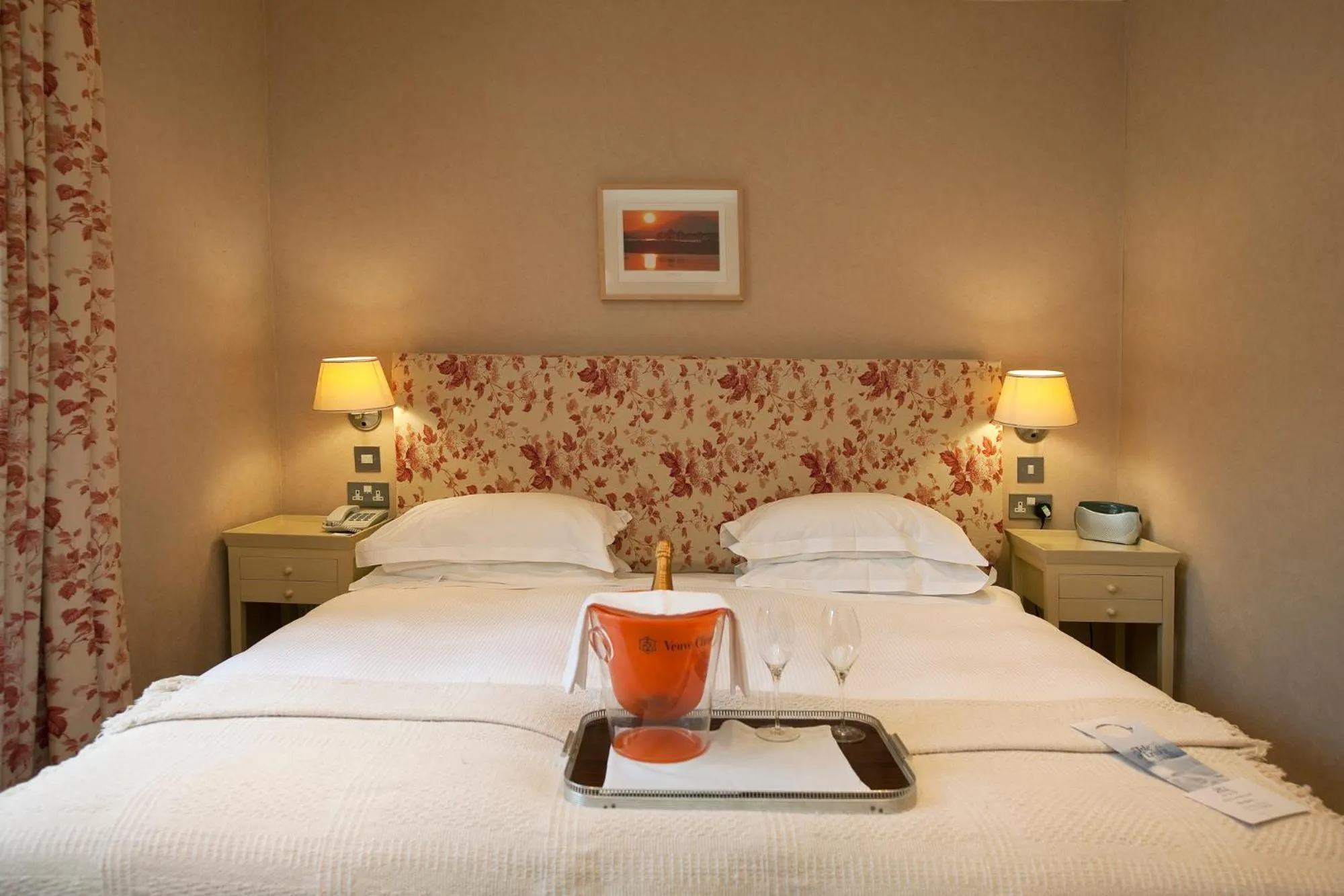 Bed in Isle of Eriska Hotel Spa & Island