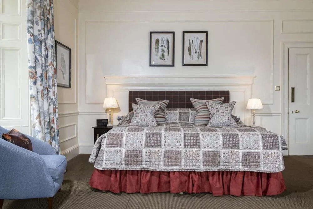 Bed in Isle of Eriska Hotel Spa & Island