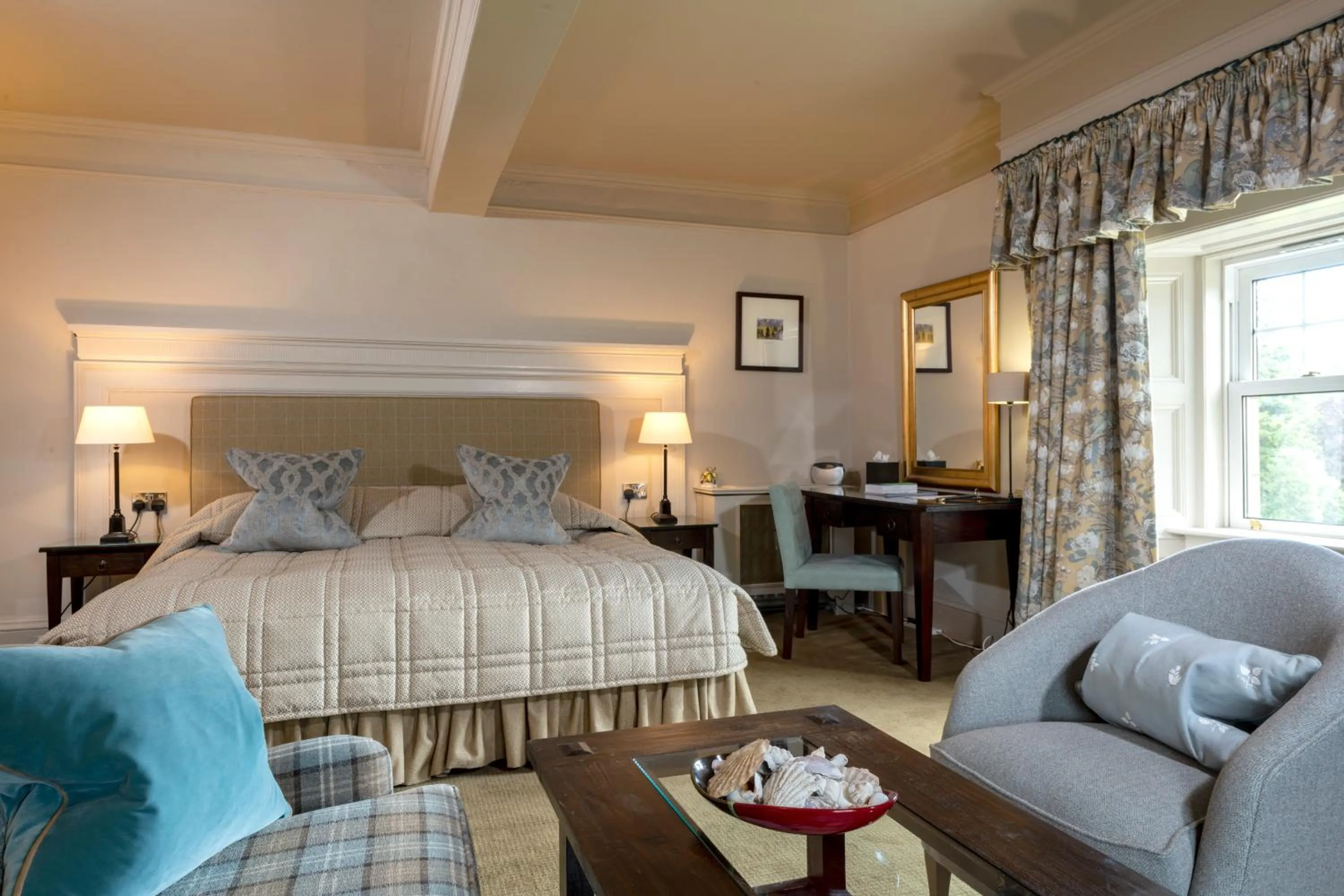 Bedroom, Bed in Isle of Eriska Hotel Spa & Island