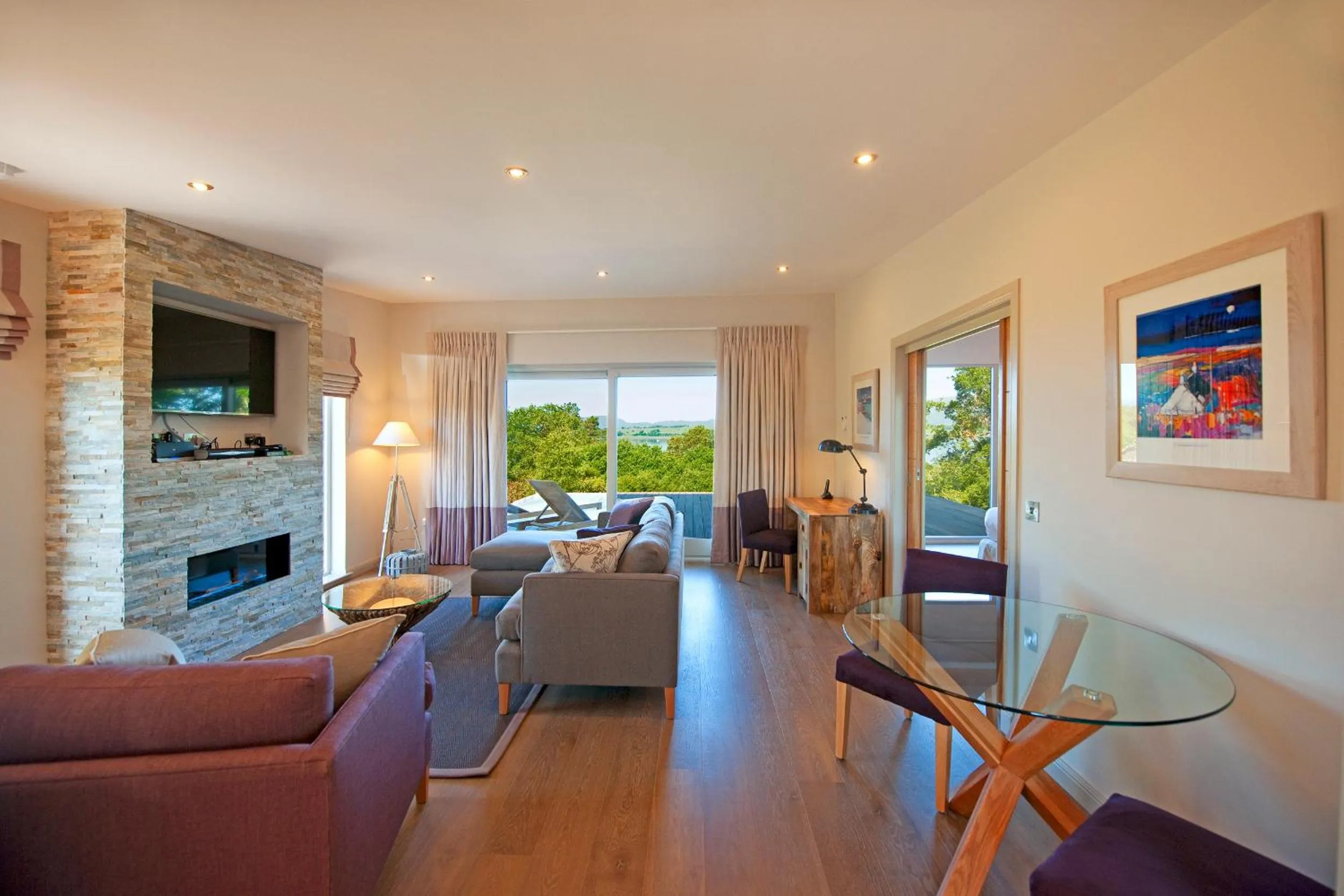Living room in Isle of Eriska Hotel Spa & Island