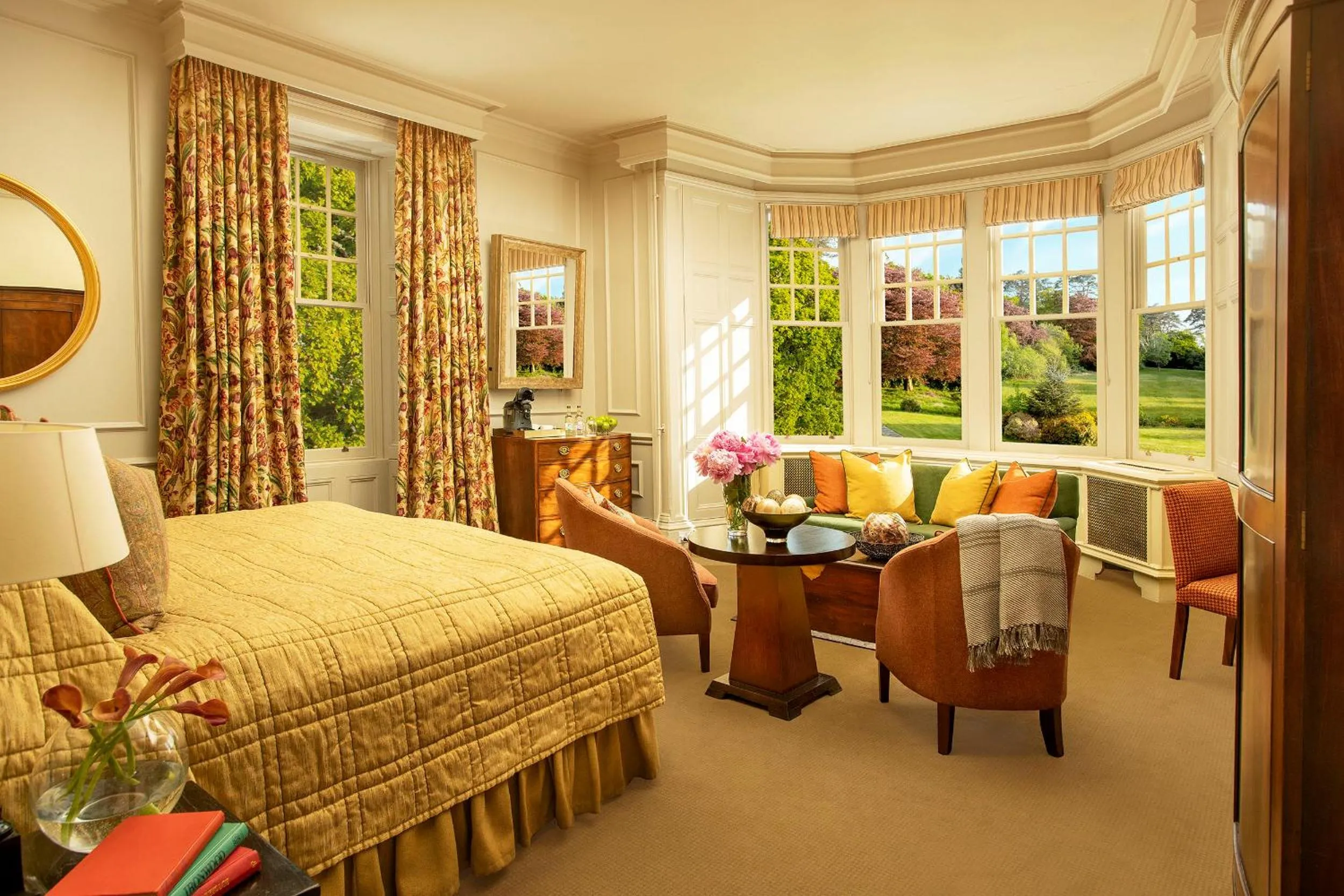 Bed in Isle of Eriska Hotel Spa & Island