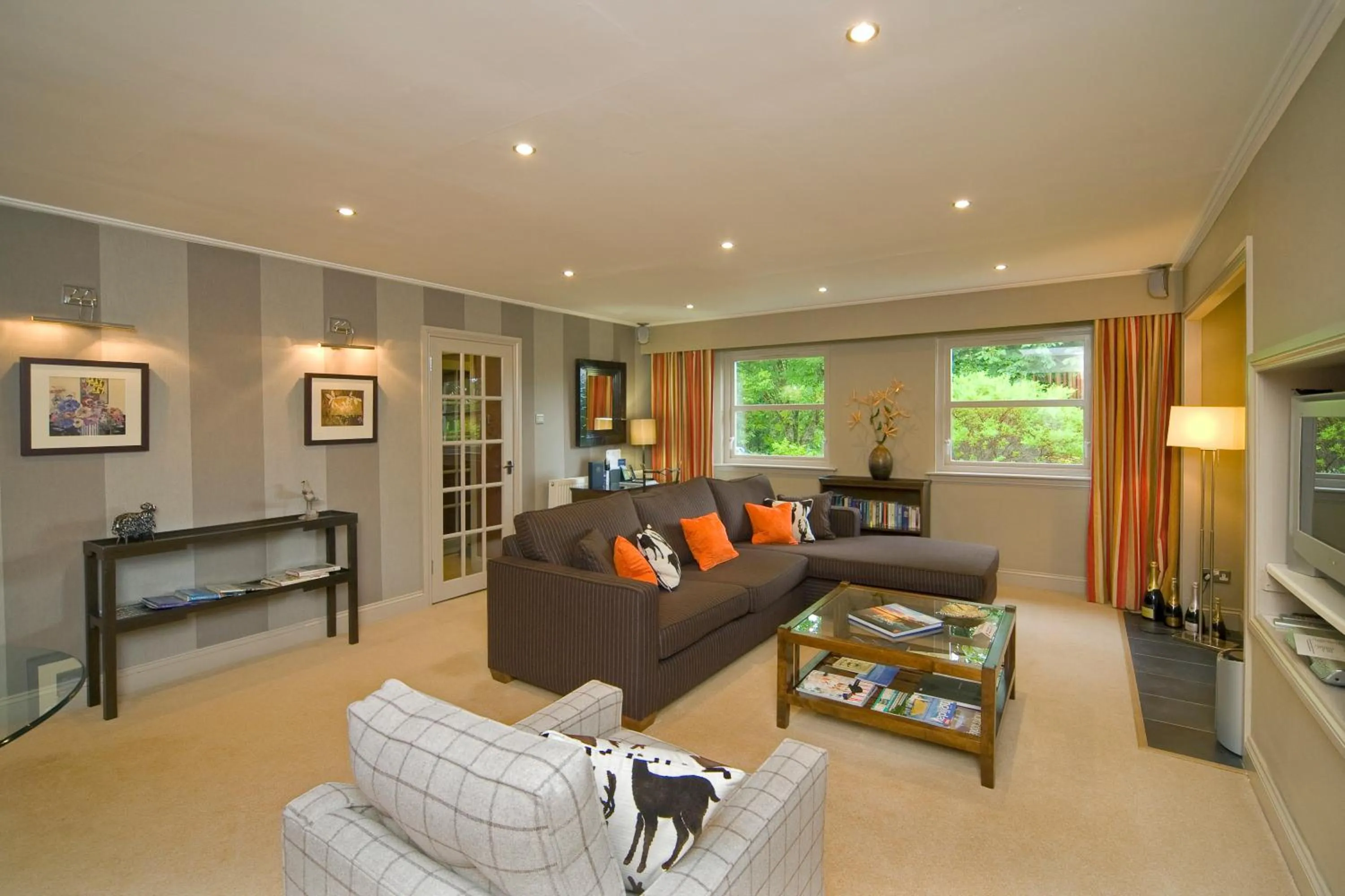 Living room in Isle of Eriska Hotel Spa & Island