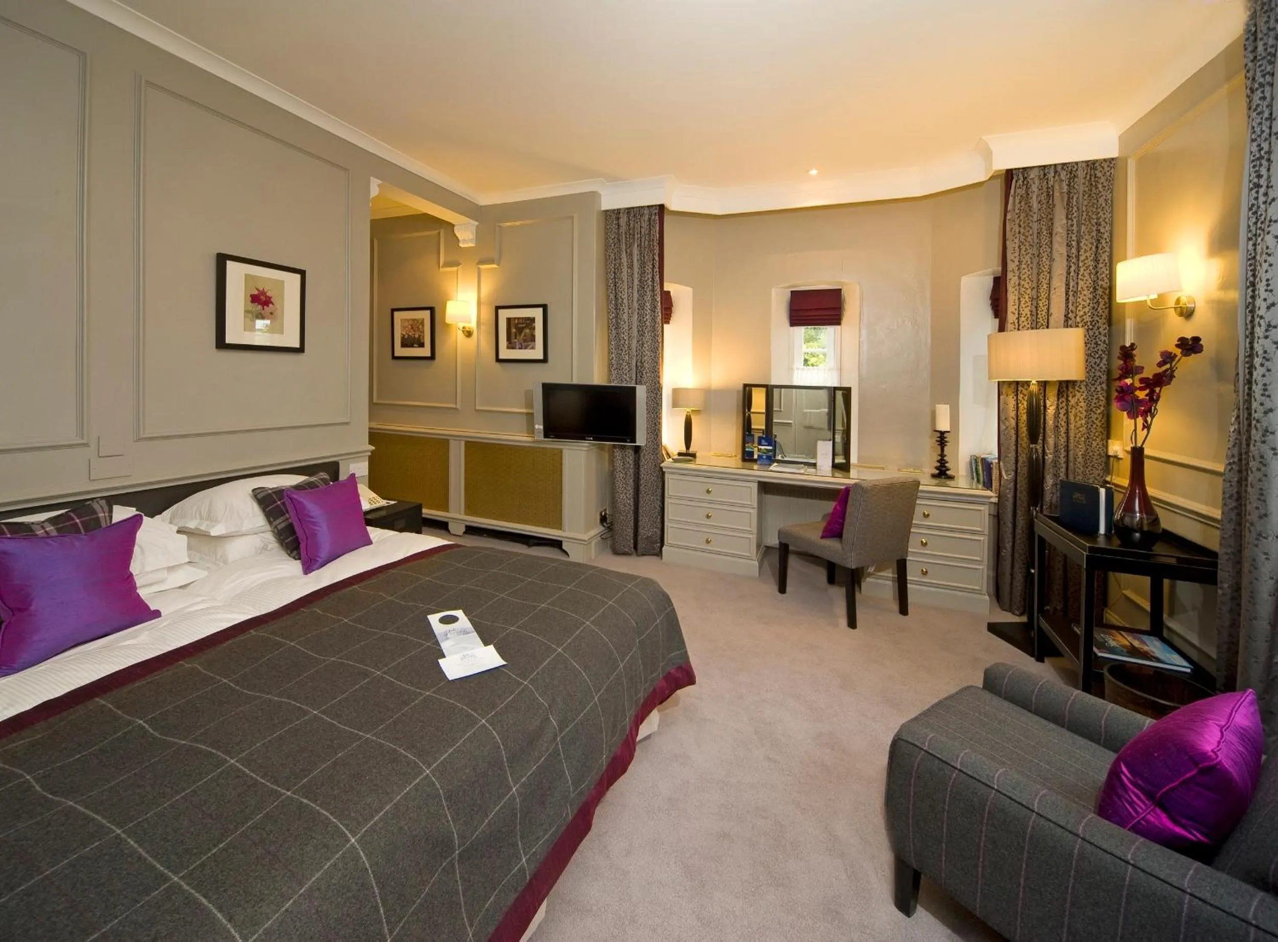 Bedroom, Bed in Isle of Eriska Hotel Spa & Island