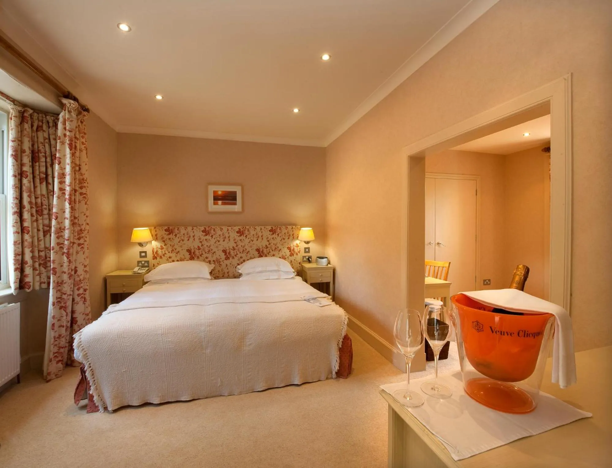 Bed in Isle of Eriska Hotel Spa & Island