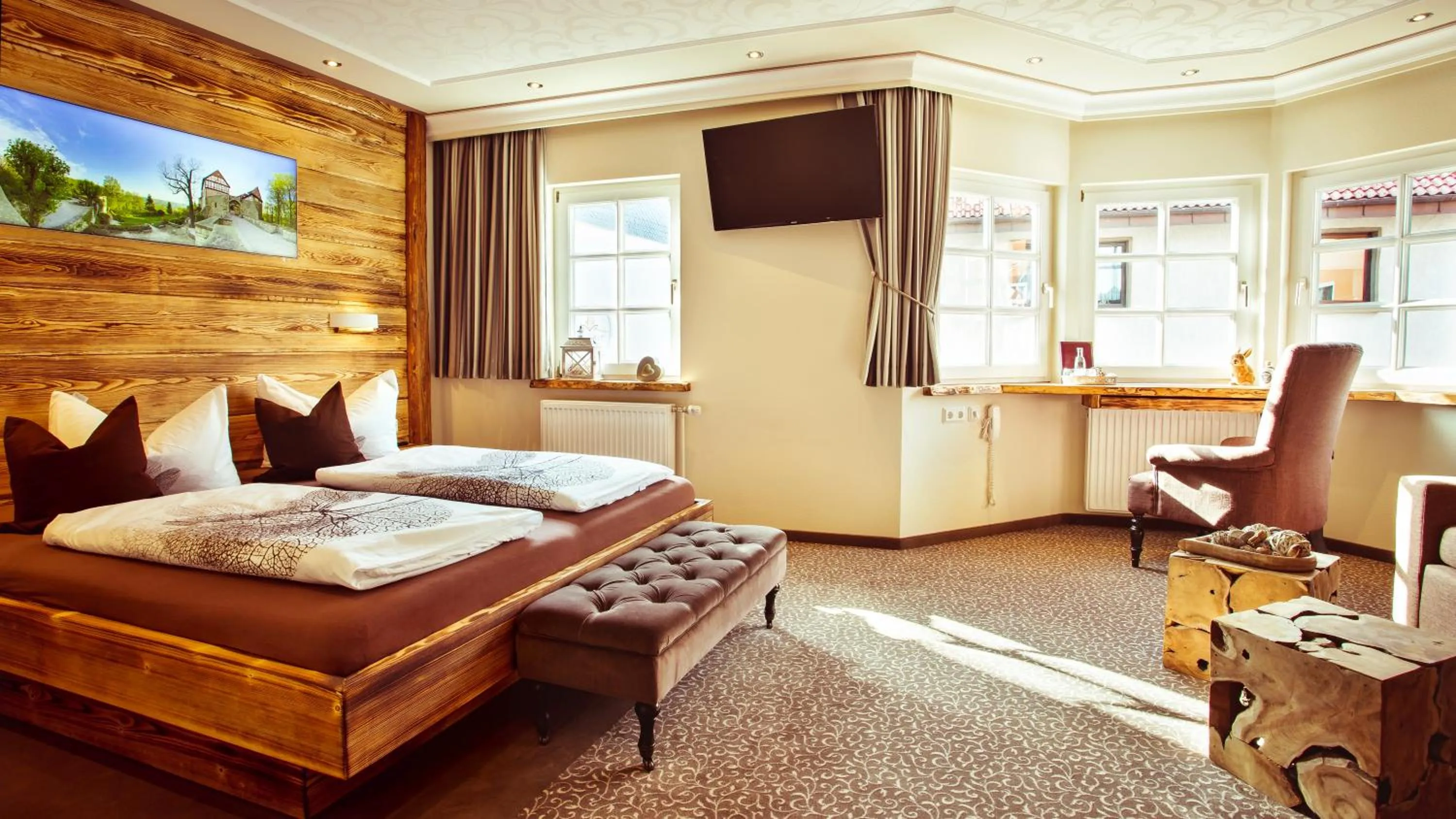 Bed in Hotel Kepplers Ecke