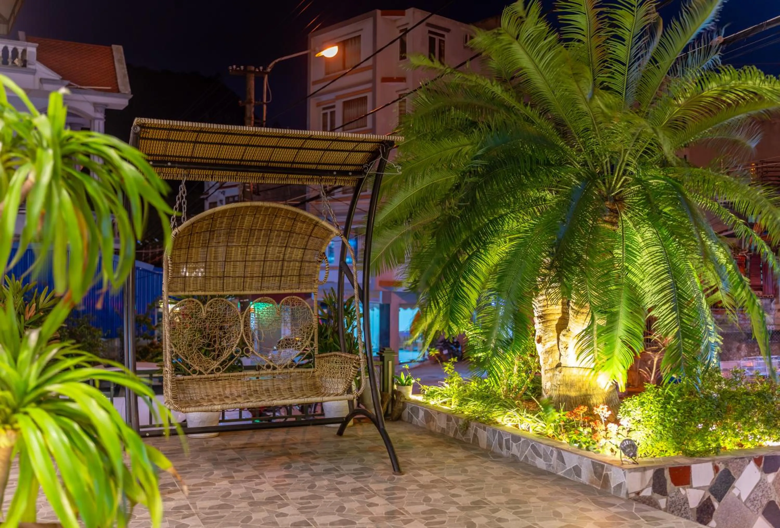 Facade/entrance in Cat Ba Xanh Spring Garden Hotel
