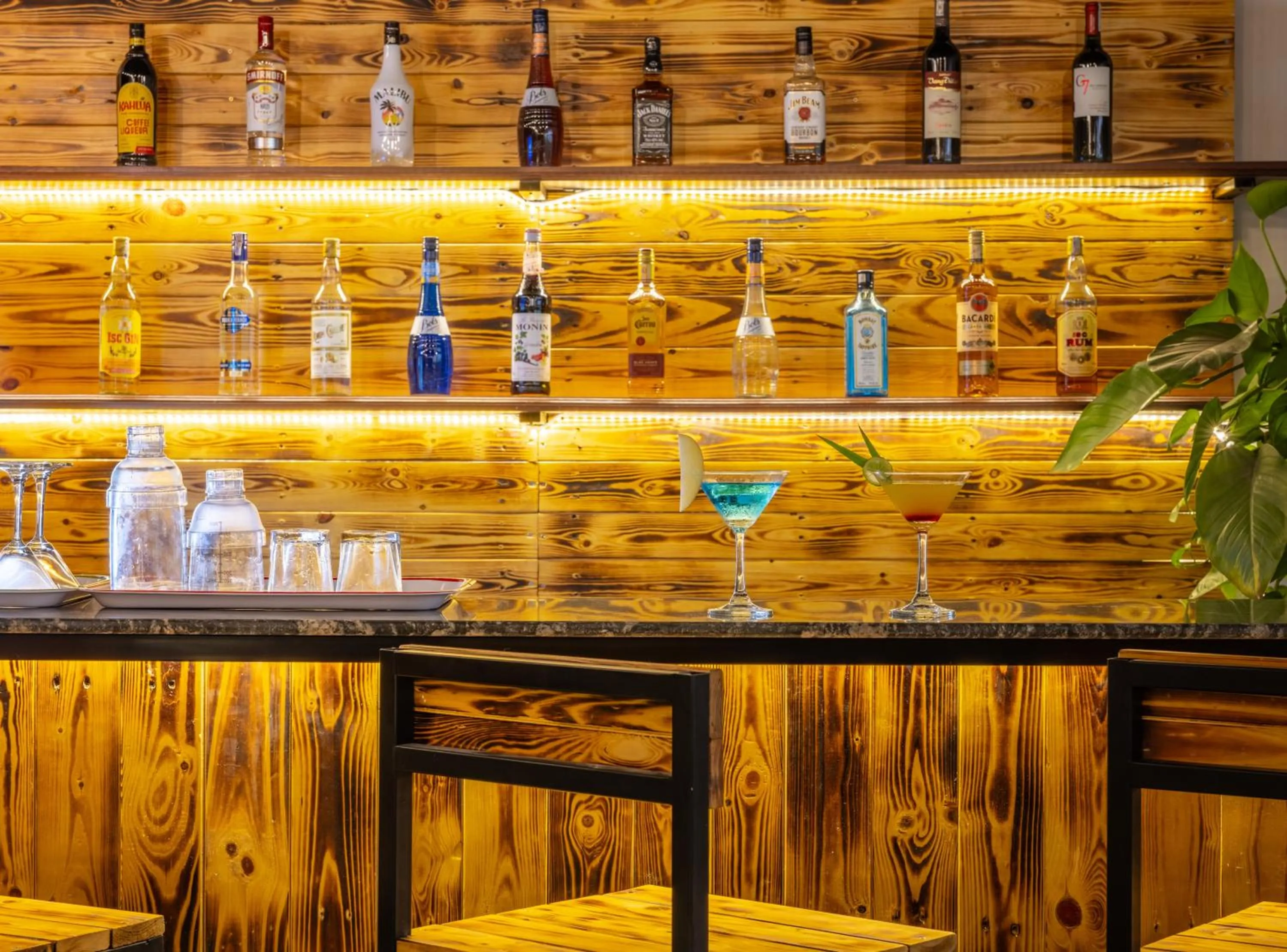 Lounge or bar in Cat Ba Xanh Spring Garden Hotel