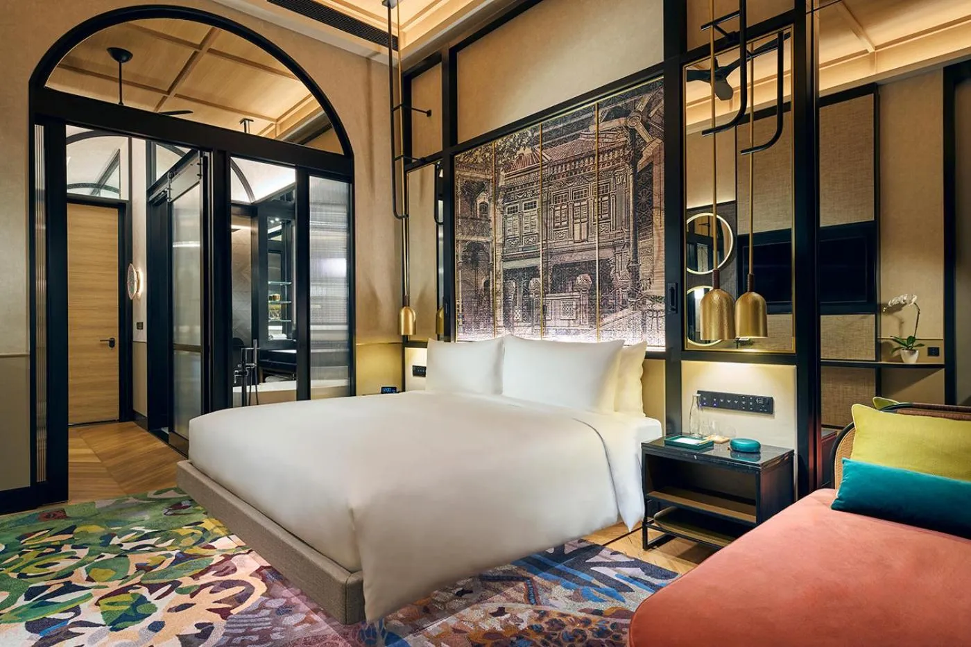 Bedroom, Bed in Artyzen Singapore