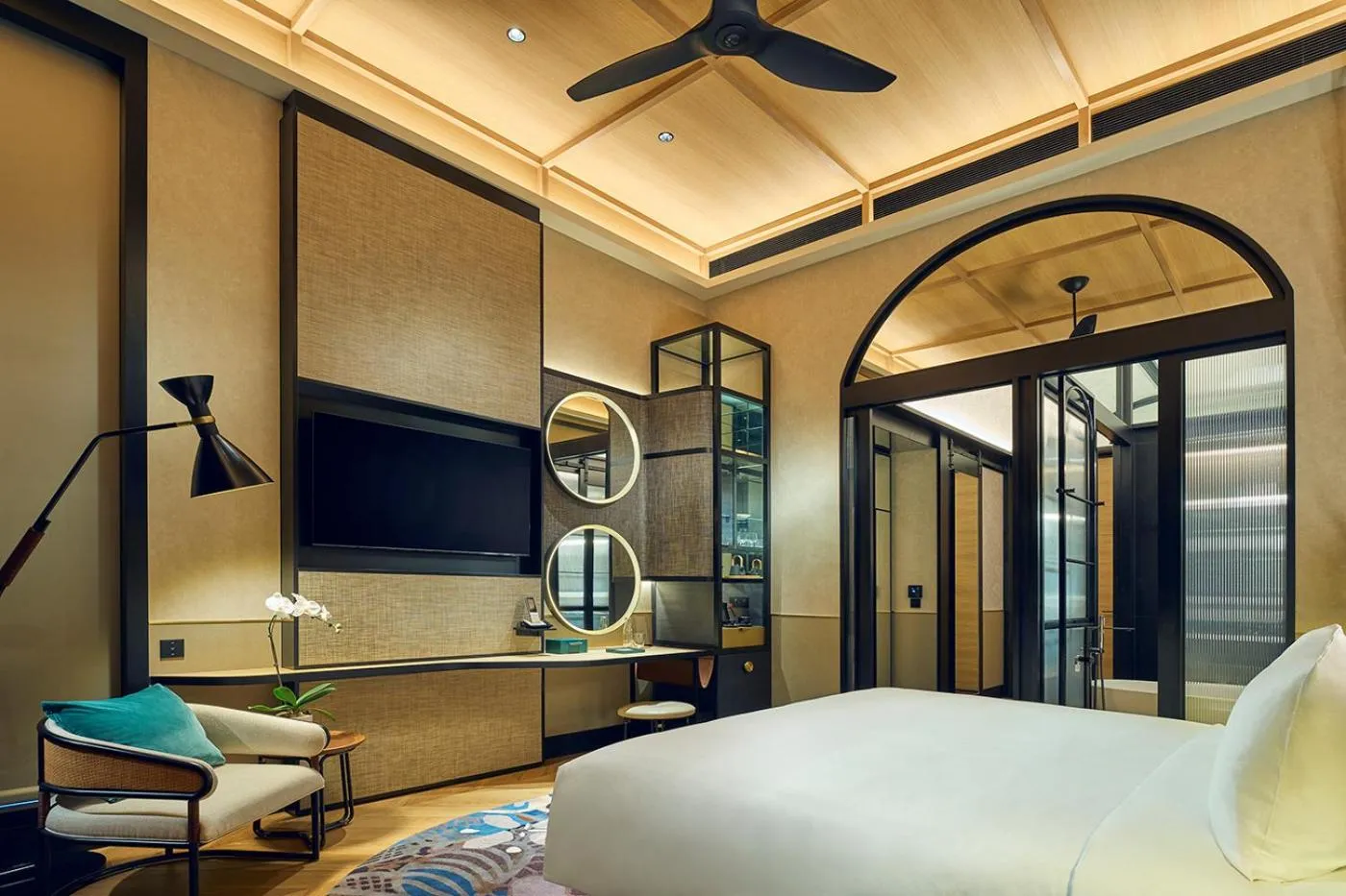 Bedroom, Bed in Artyzen Singapore