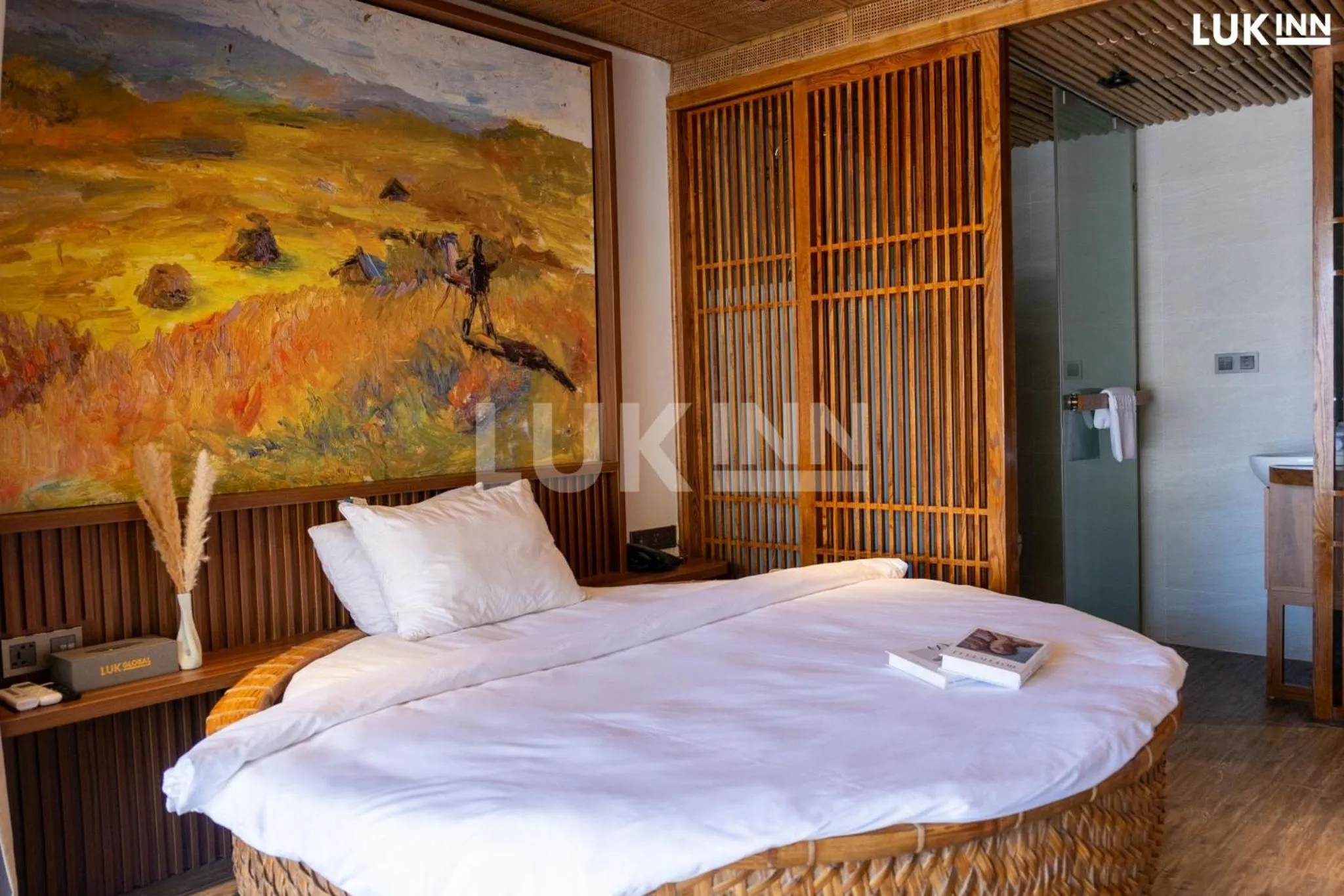 Bed in LUK Inn Hotel - An Thượng, Đà Nẵng