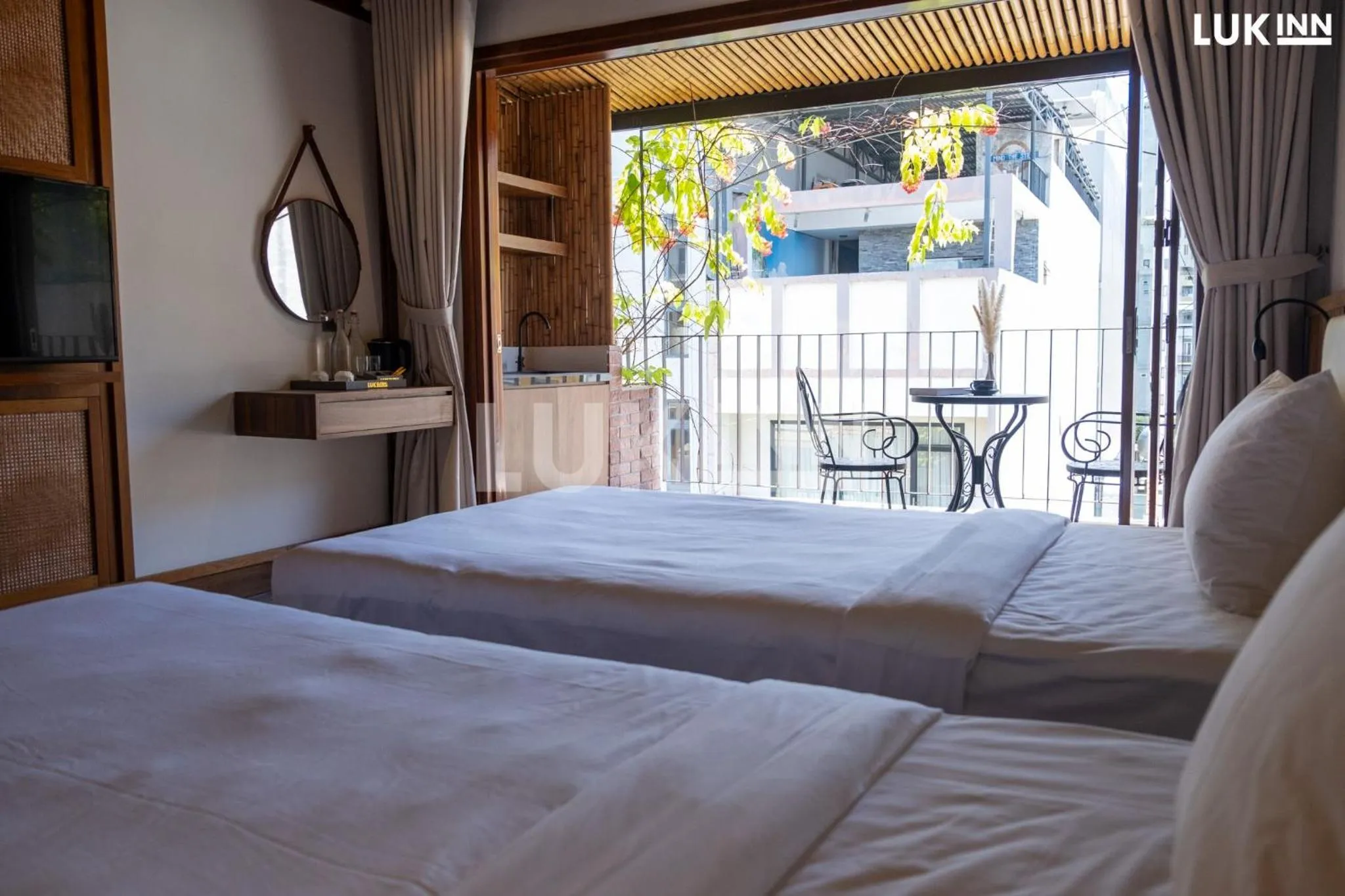 Bed in LUK Inn Hotel - An Thượng, Đà Nẵng