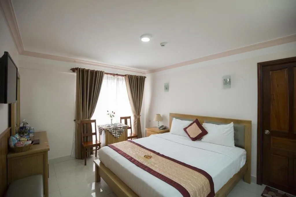 Bed in Gold Dream Hotel