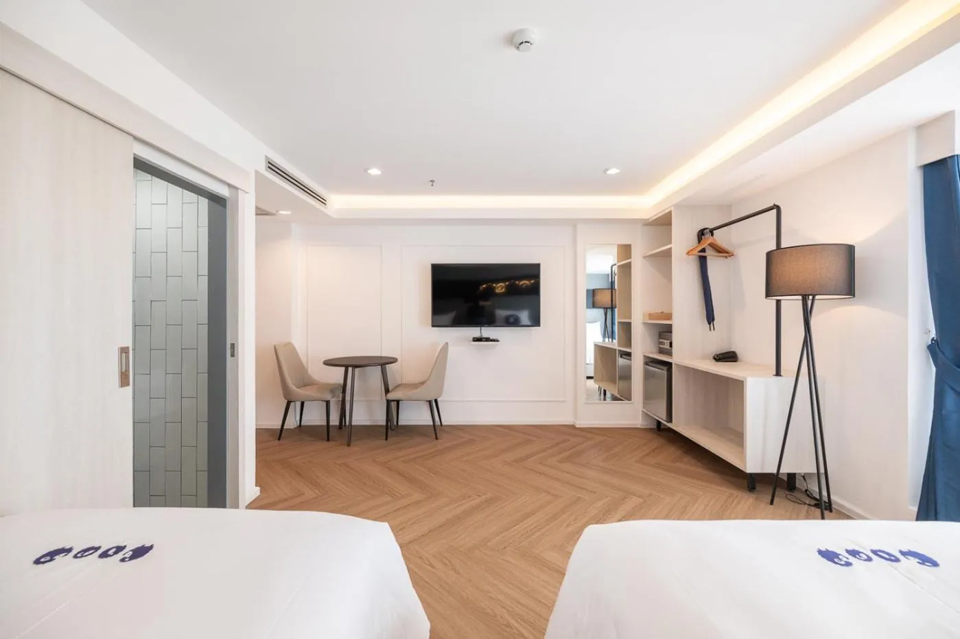 Bed in Kokotel Chiang Rai Airport Suites