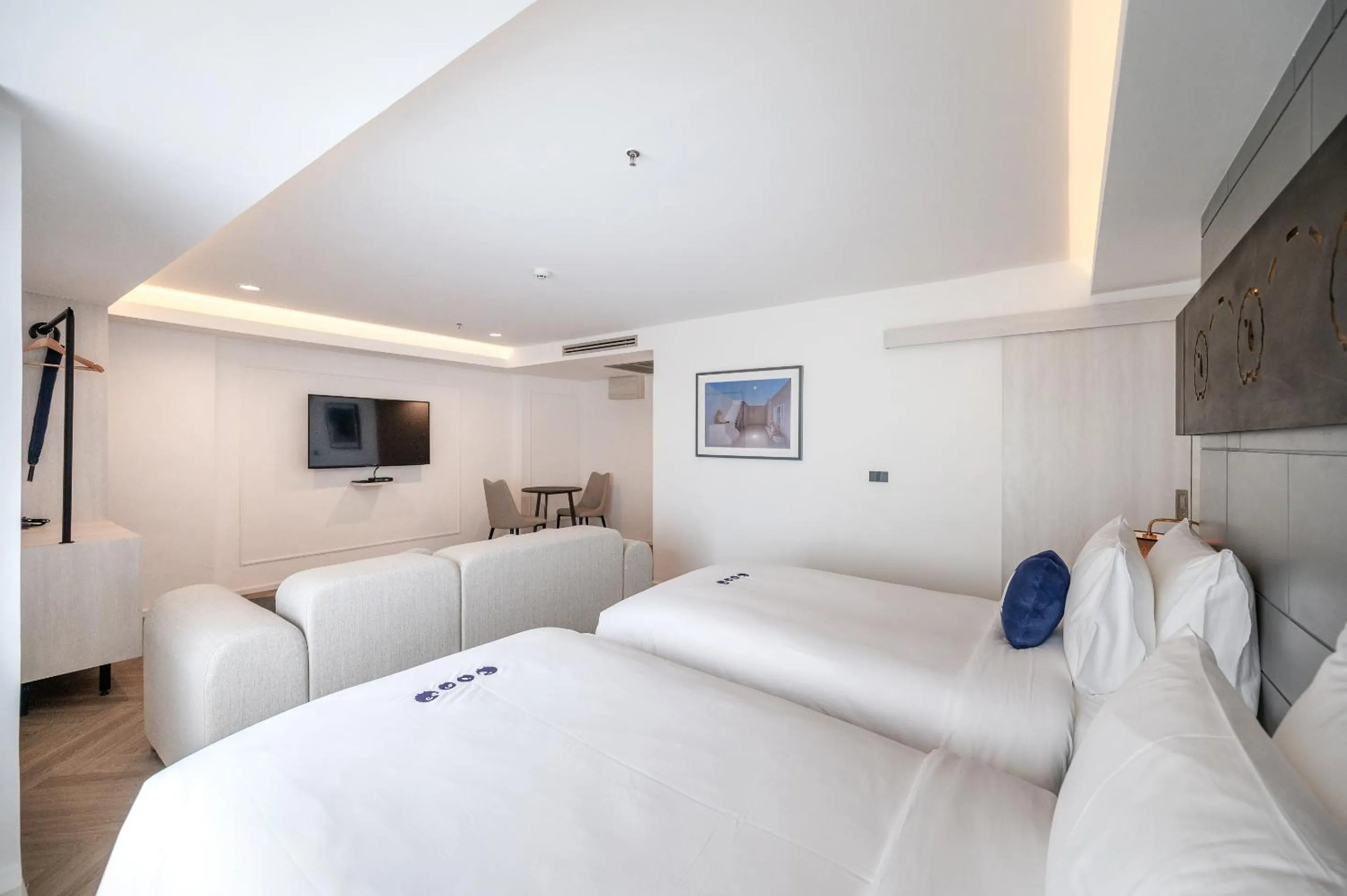 Bed in Kokotel Chiang Rai Airport Suites