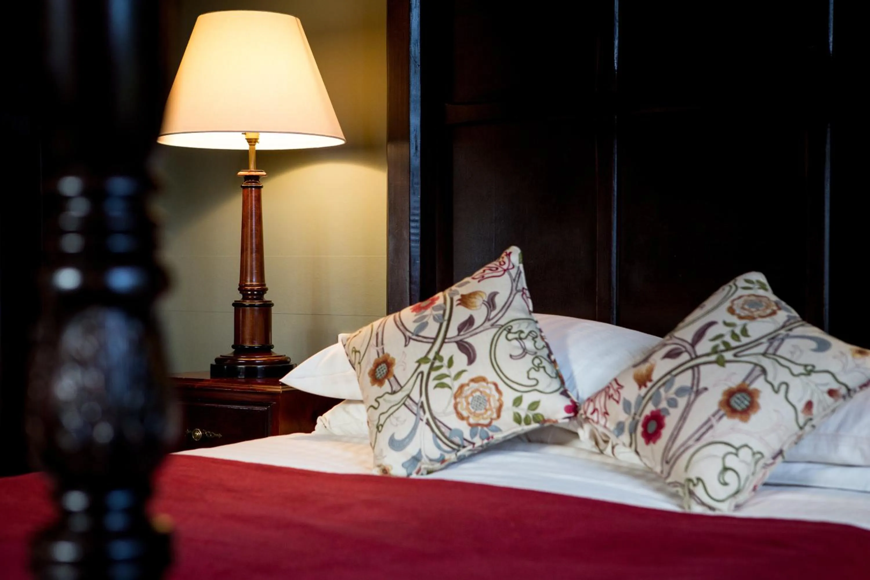 Decorative detail, Bed in Badger Bar