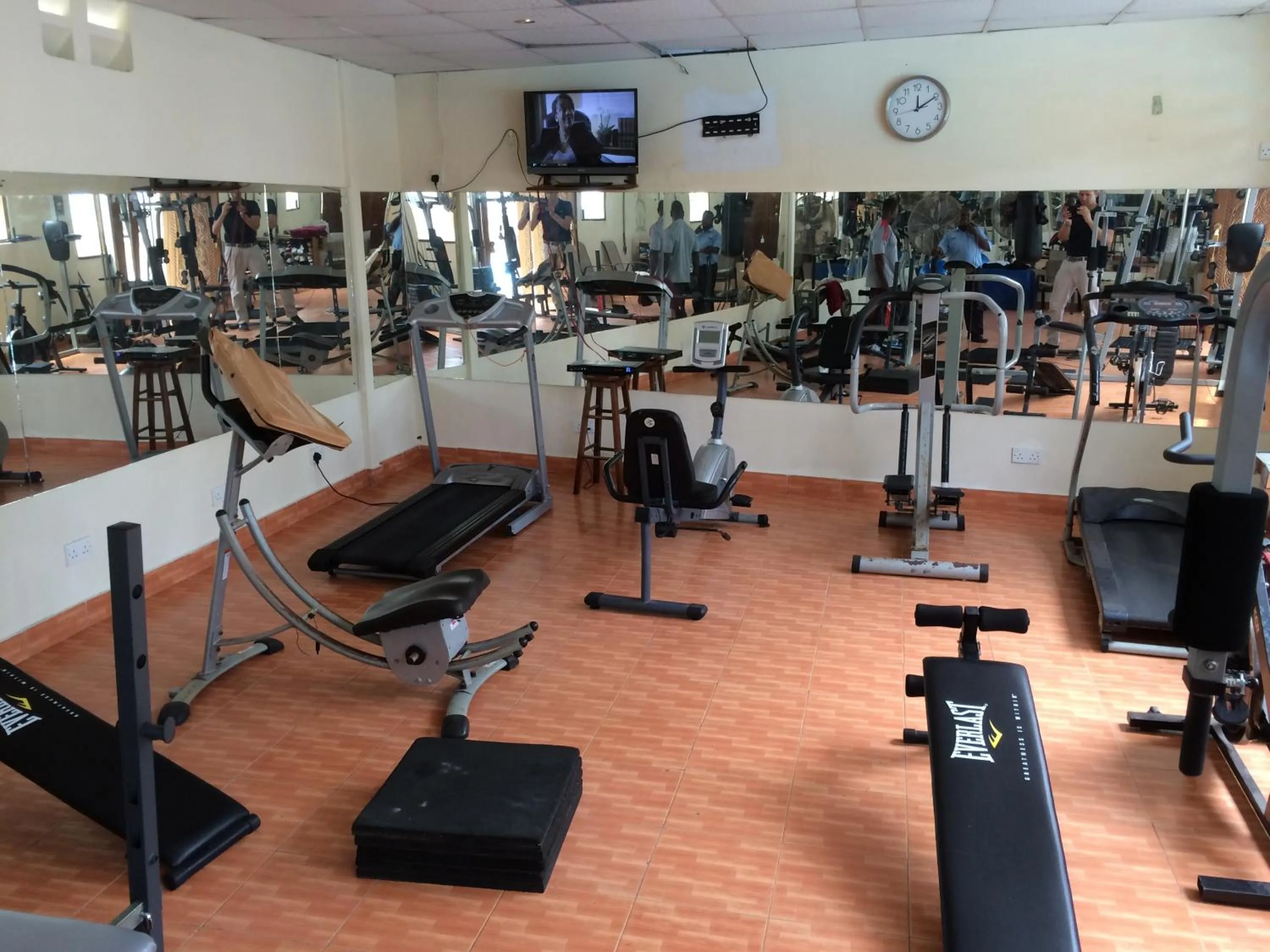 Fitness centre/facilities in Sai Rock Beach Hotel & Spa