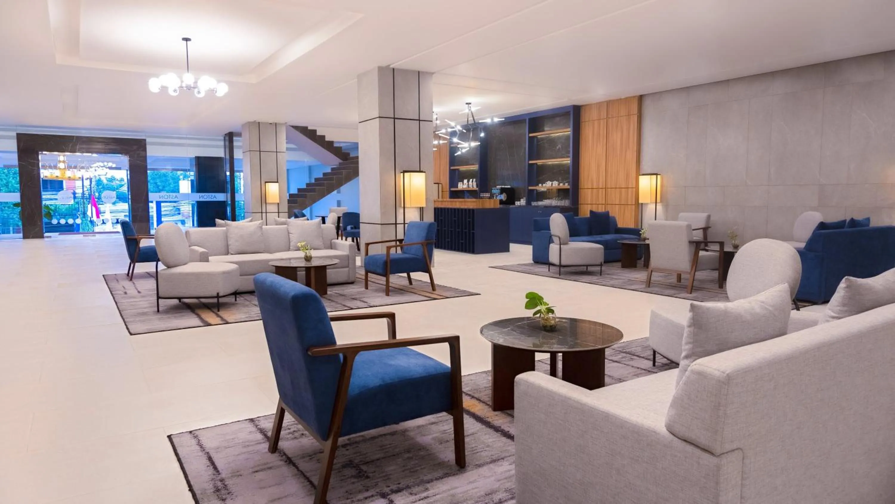 Lobby or reception in Aston Pekalongan Syariah Hotel & Conference Center