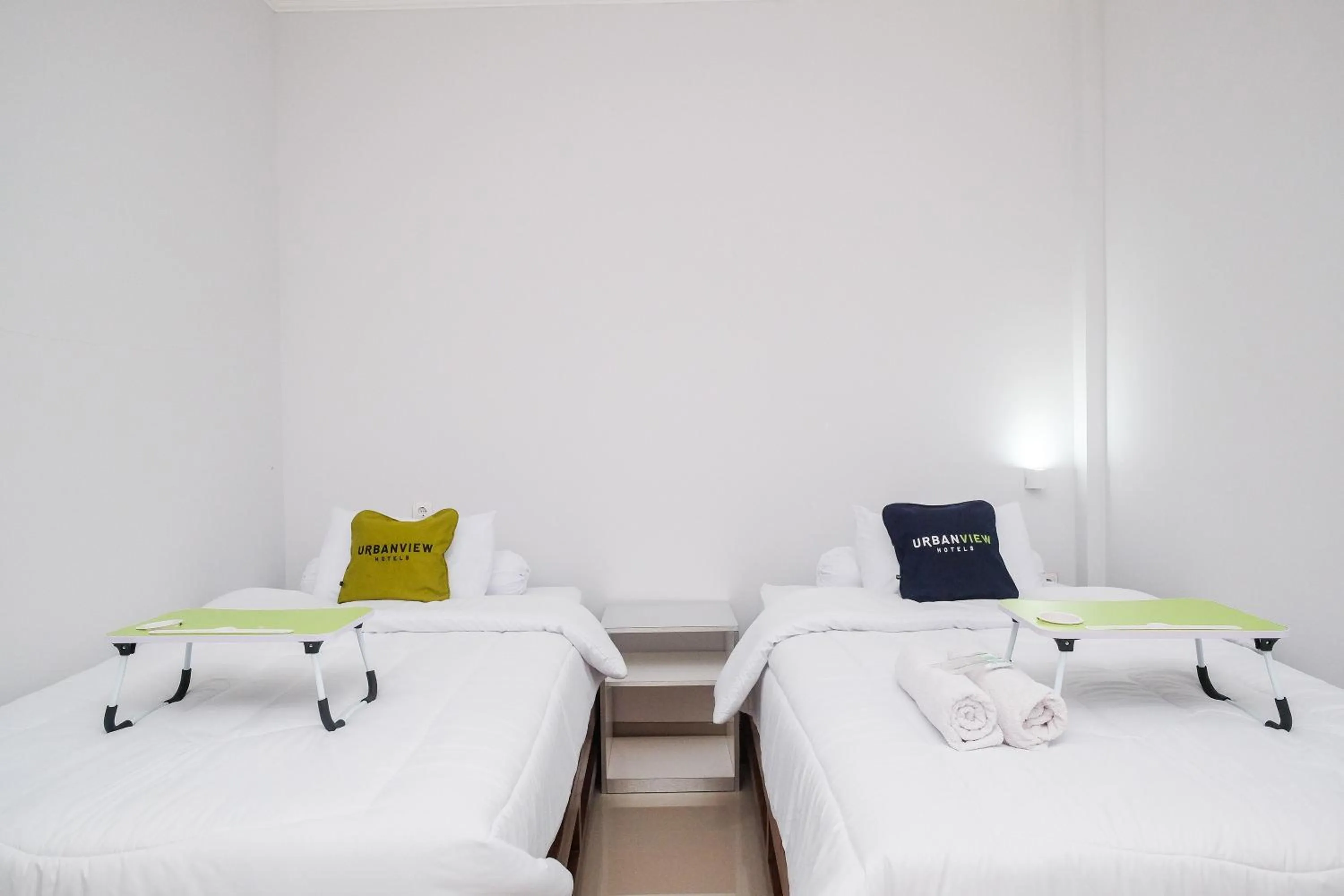 Bed in Urbanview Syariah Loji Arum Stasiun Klaten by RedDoorz