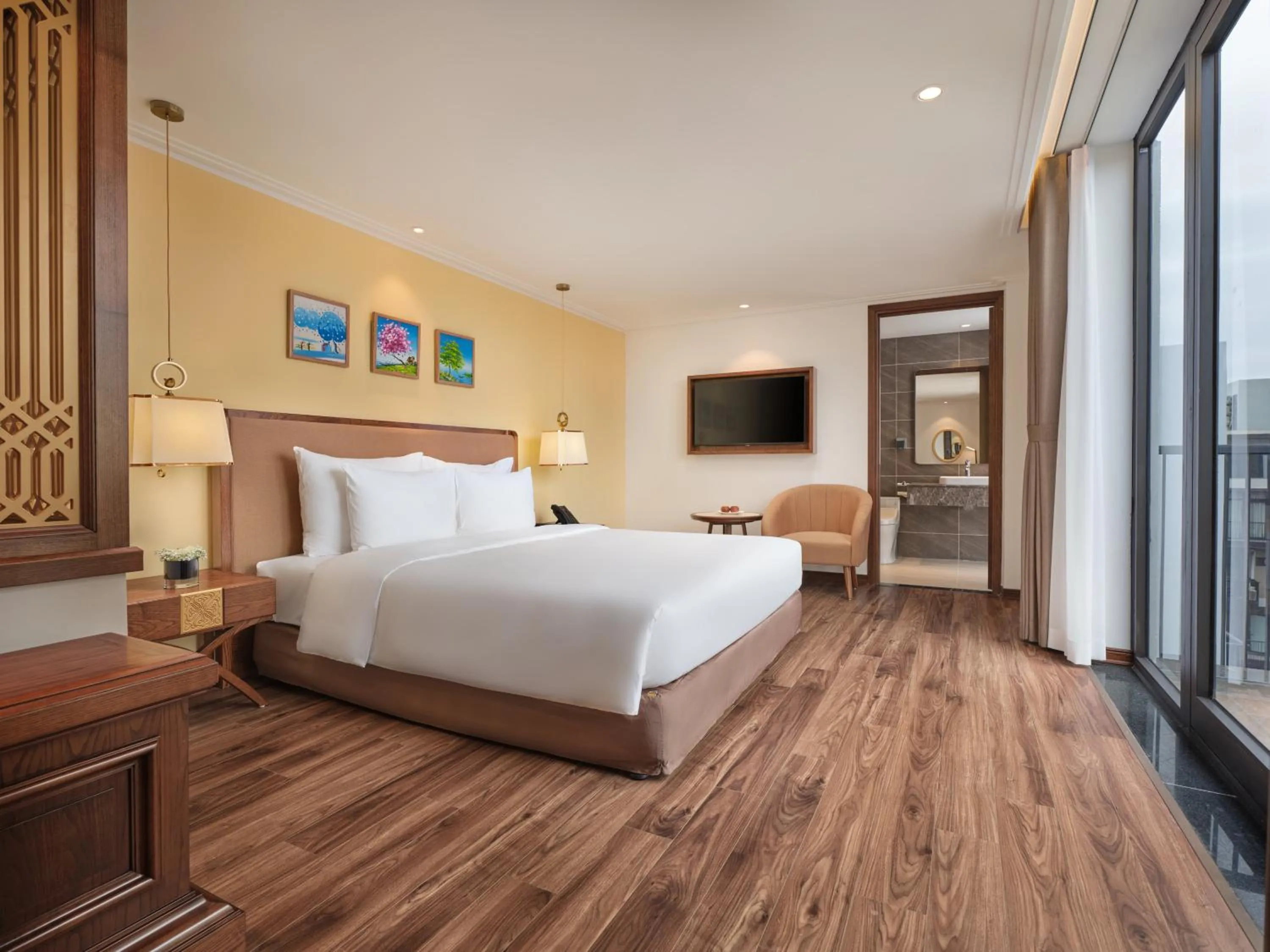 Photo of the whole room, Bed in Nesta Hotel & Spa